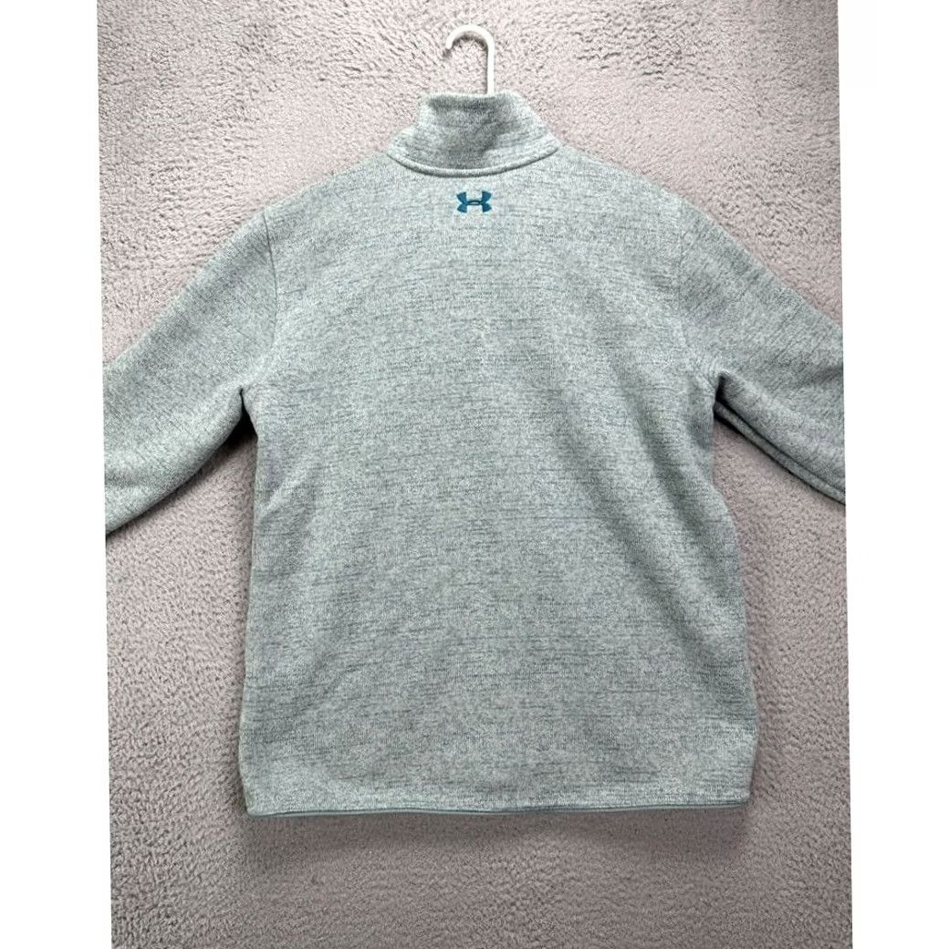 Under Armour Under Armour Sweater Pullover Long Sleeve Green Men L Logo Size US L / EU 52-54 / 3 - 2 Thumbnail