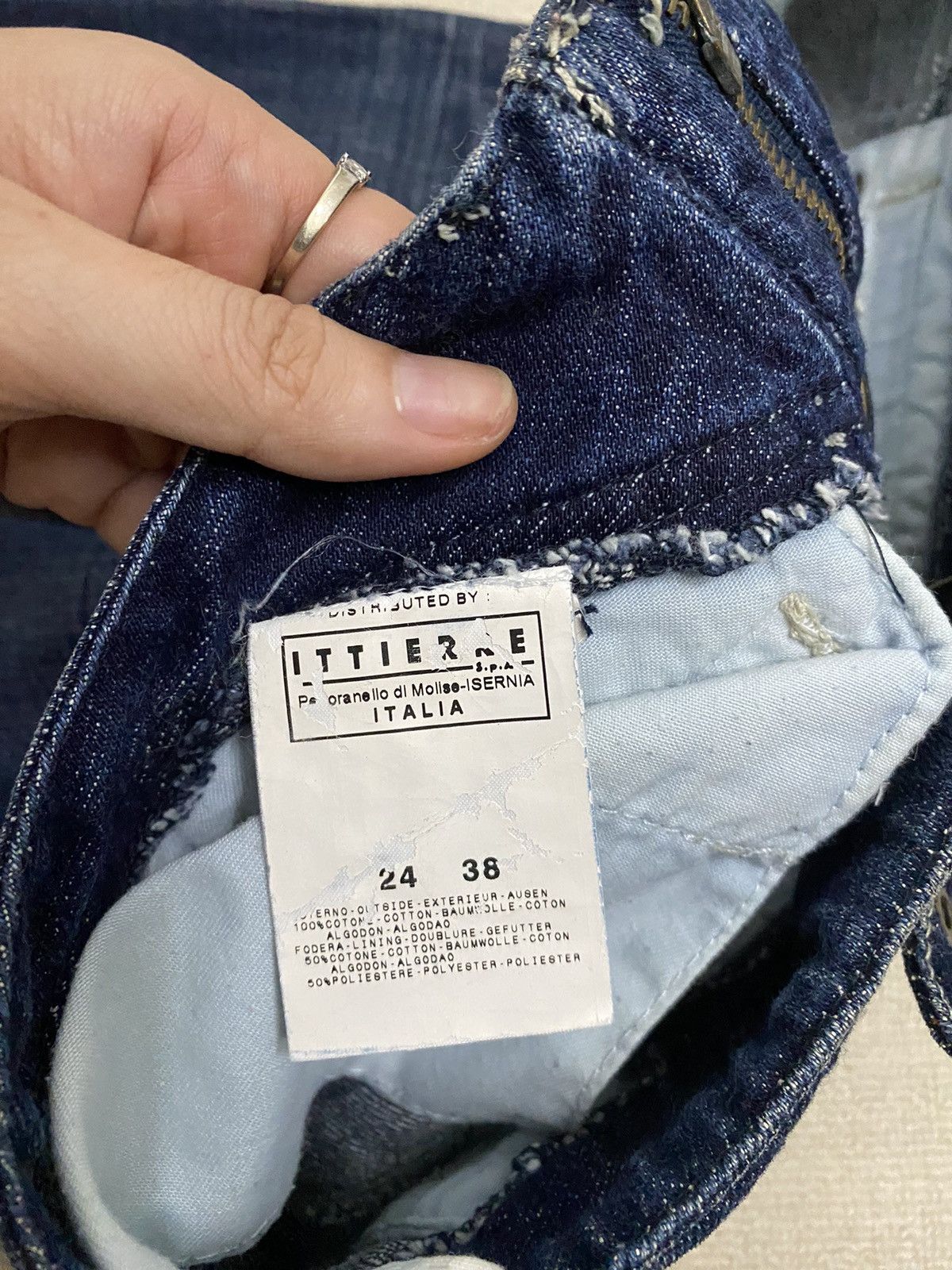 Just Cavalli × Roberto Cavalli 2000s Justcavalli zipper pants ( low waist) Size 27" / US 4 / IT 40 - 9 Thumbnail
