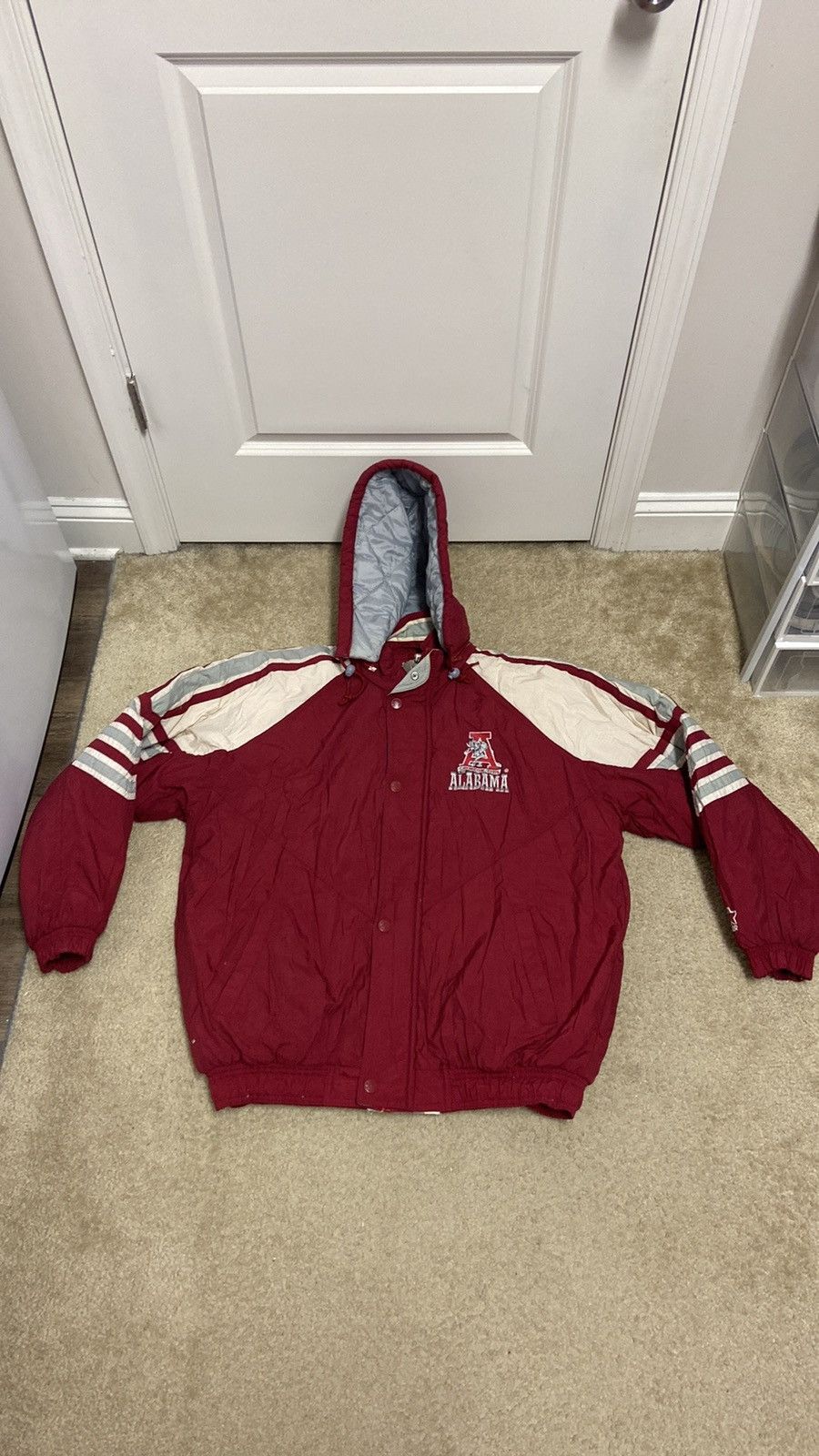 Vintage Vintage Alabama Starter Jacket Grailed
