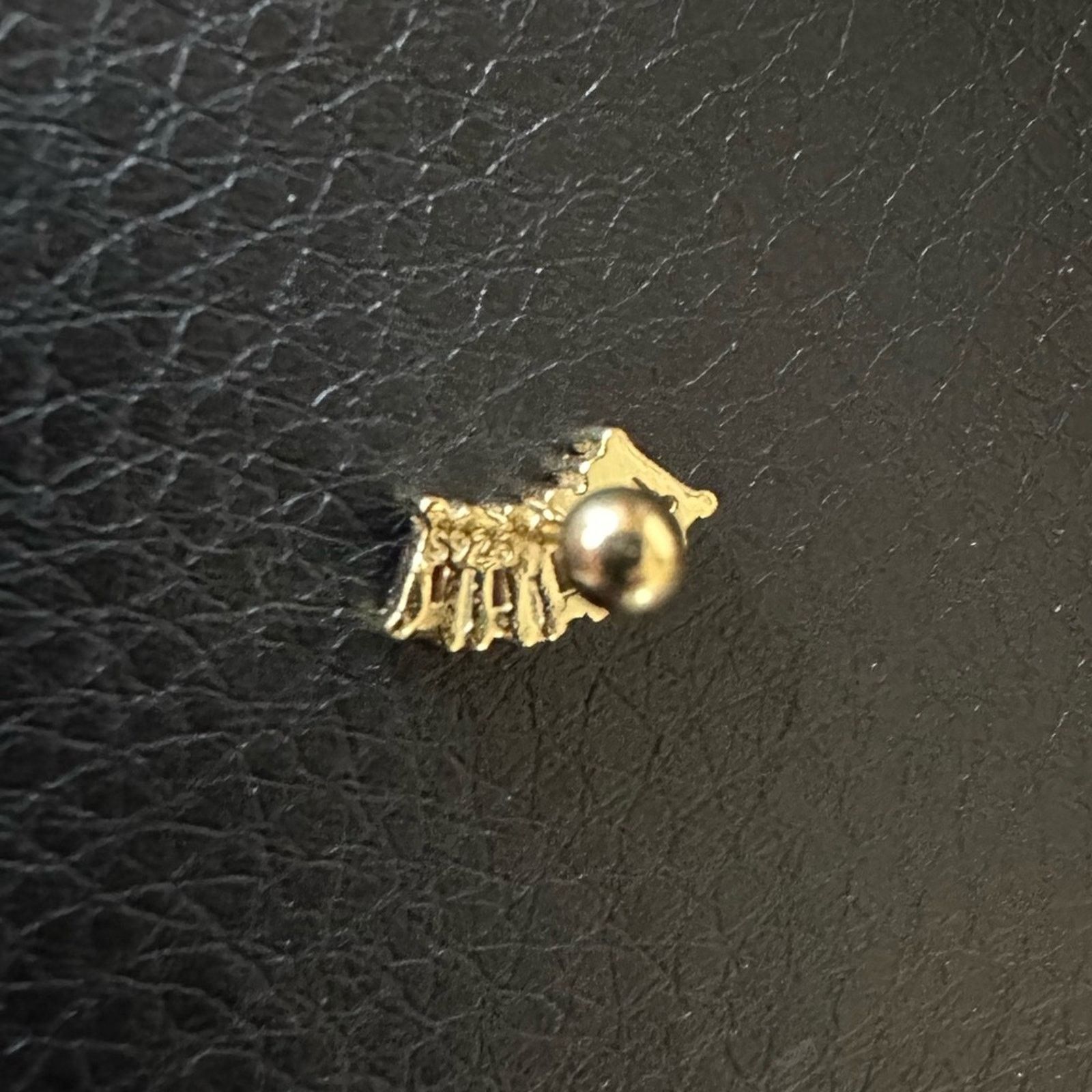 Other Rainbow Crystal Ball back Nap Earring - gold plated - $79 Size ONE SIZE - 5 Thumbnail