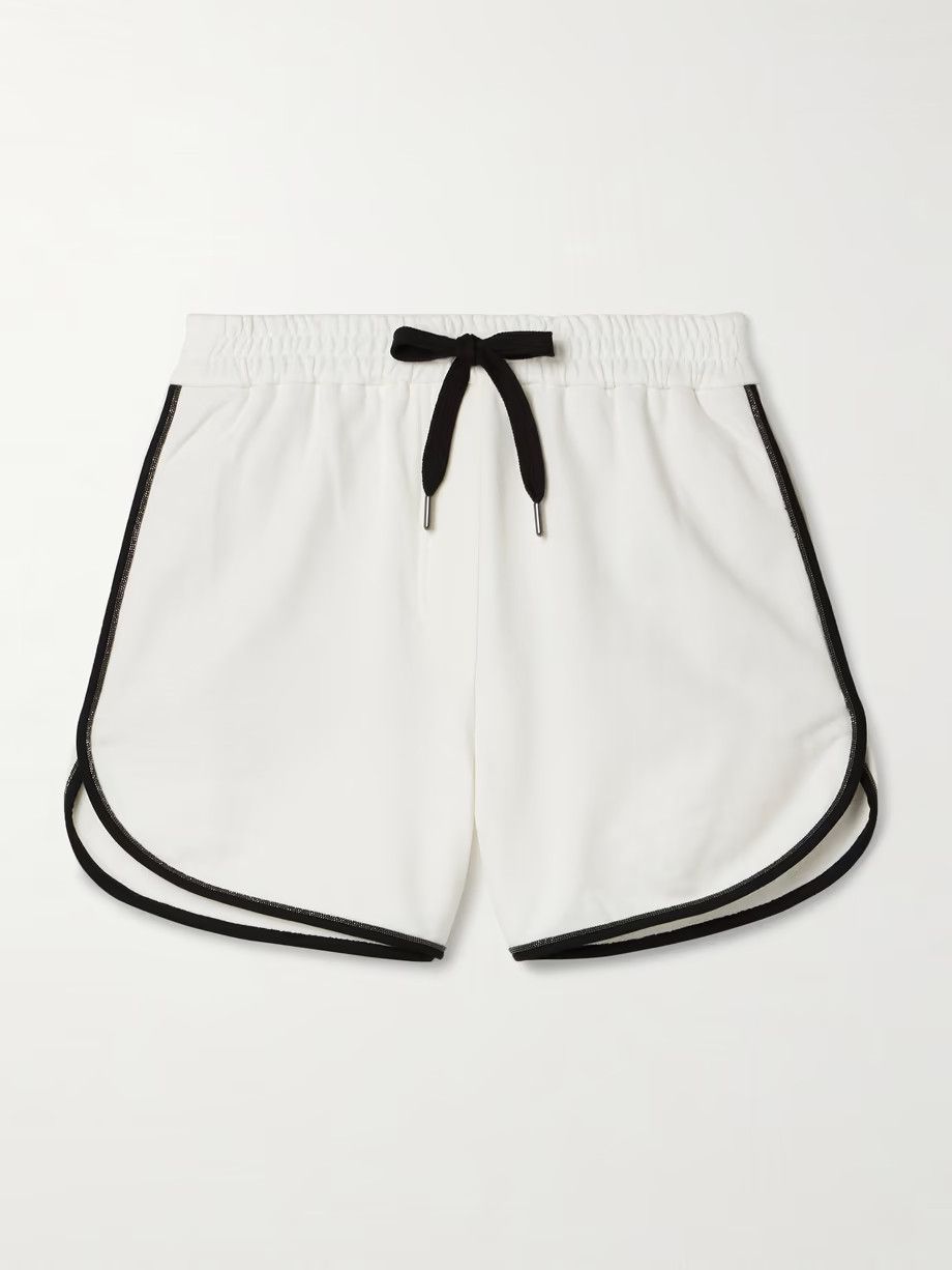 Brunello Cucinelli o1la1rc1a0325 Bermuda Shorts in Off White Size 26" / US 2 / IT 38 - 1 Thumbnail