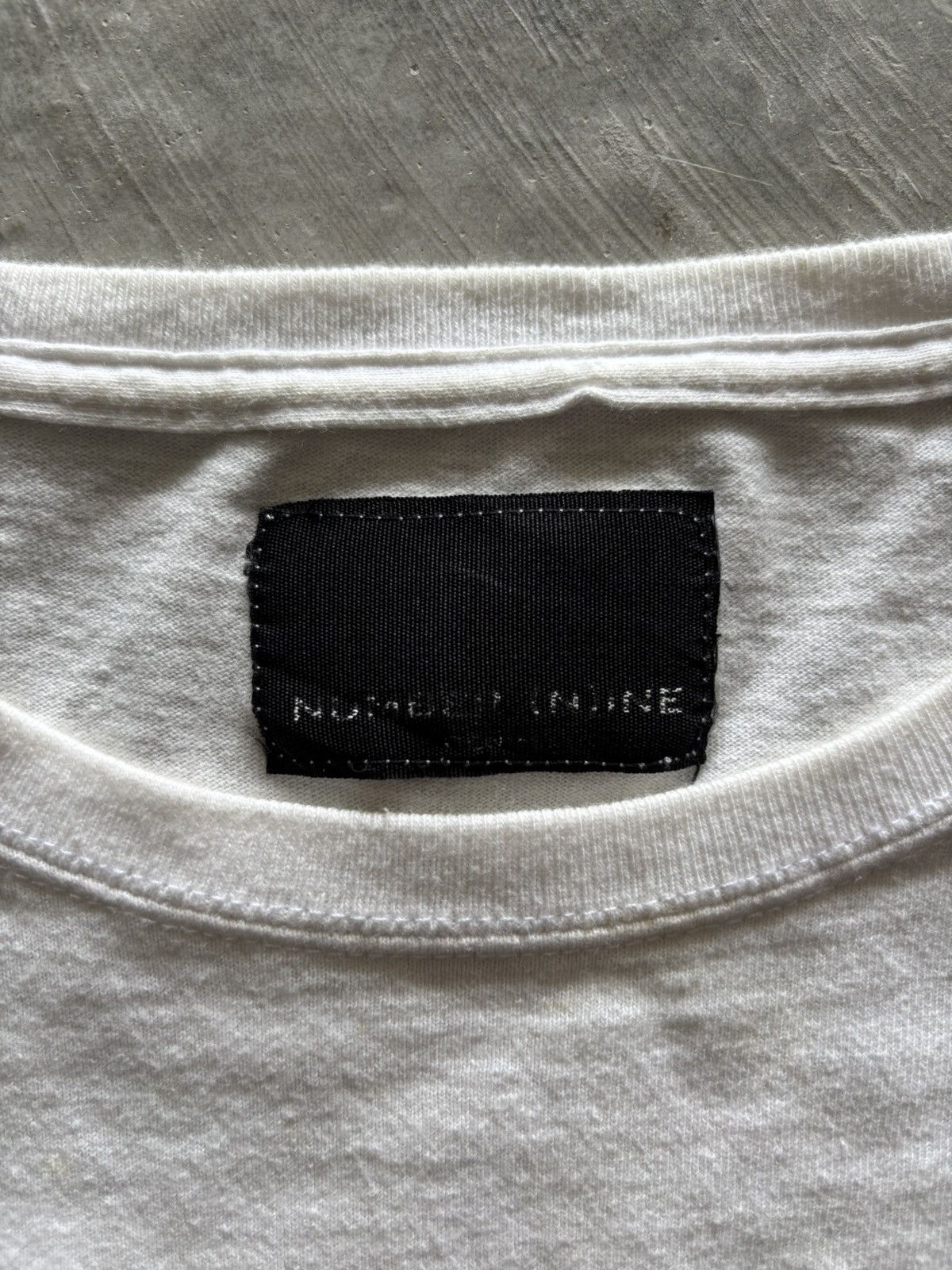 Number (N)ine NUMBER NINE LOGO CHEST JAPANESE DESIGNER BRAND Size US M / EU 48-50 / 2 - 3 Thumbnail