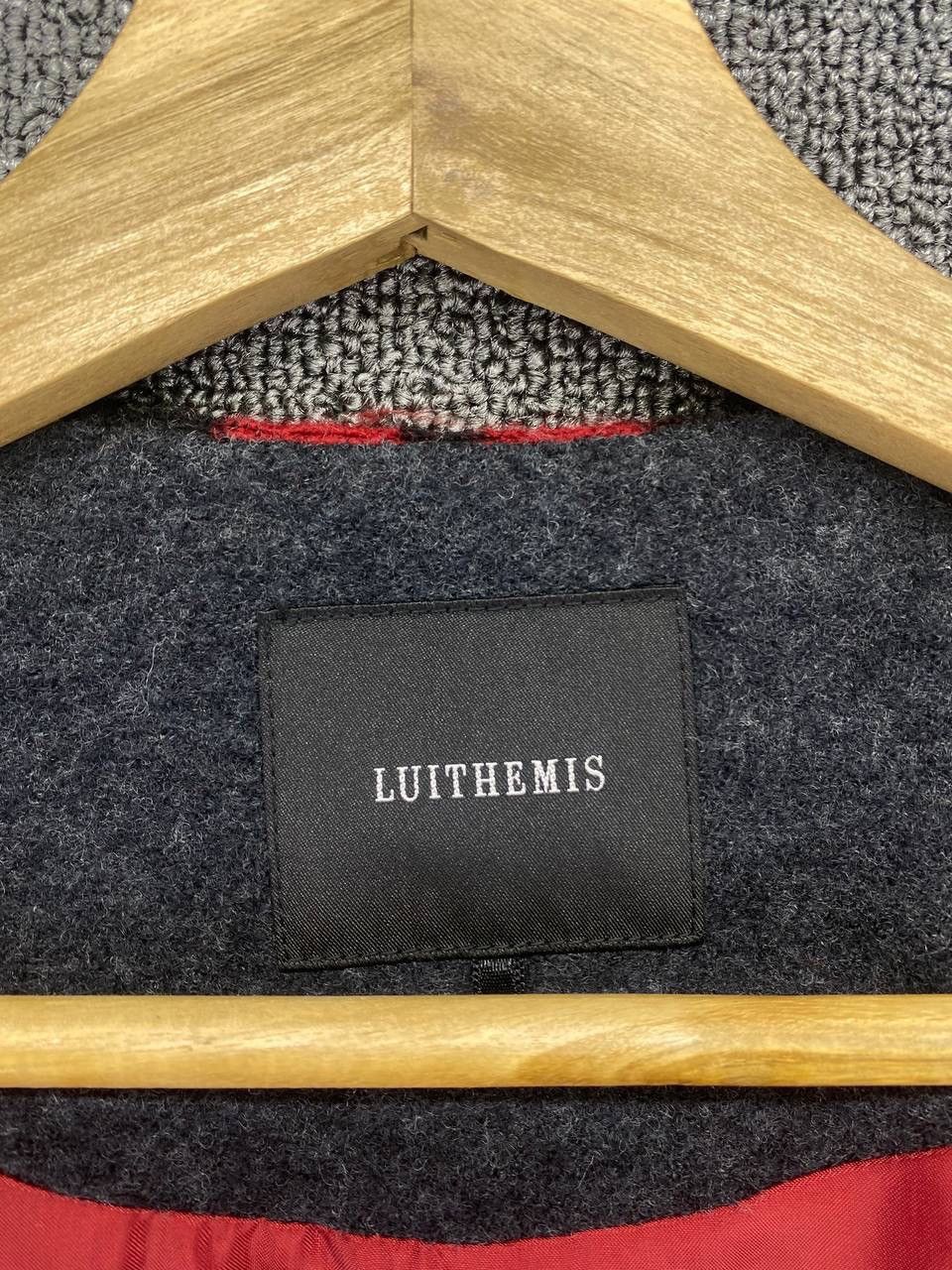 Japanese Brand Vintage Luithemis Zucca Monogram Wool Cardigan Jacket Size M / US 6-8 / IT 42-44 - 7 Thumbnail
