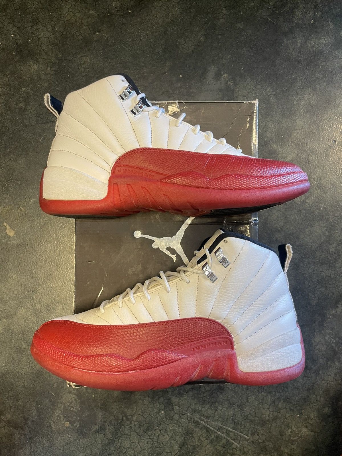 Nike Jordan 12 Cherry (2009) Size US 9.5 / EU 42-43 - 1 Thumbnail