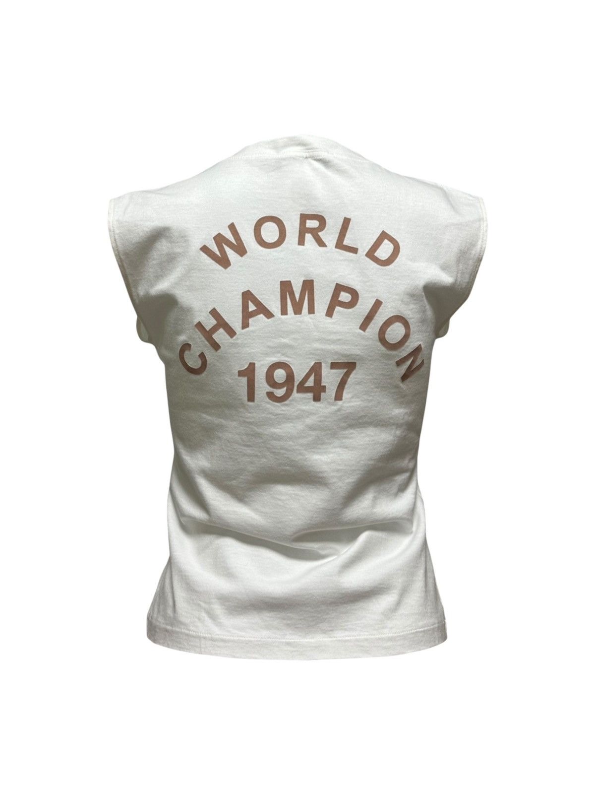 Dior CHRISTIAN DIOR Spring Summer 2002 "J'ADORE DIOR" Tank Top Size M / US 6-8 / IT 42-44 - 2 Thumbnail
