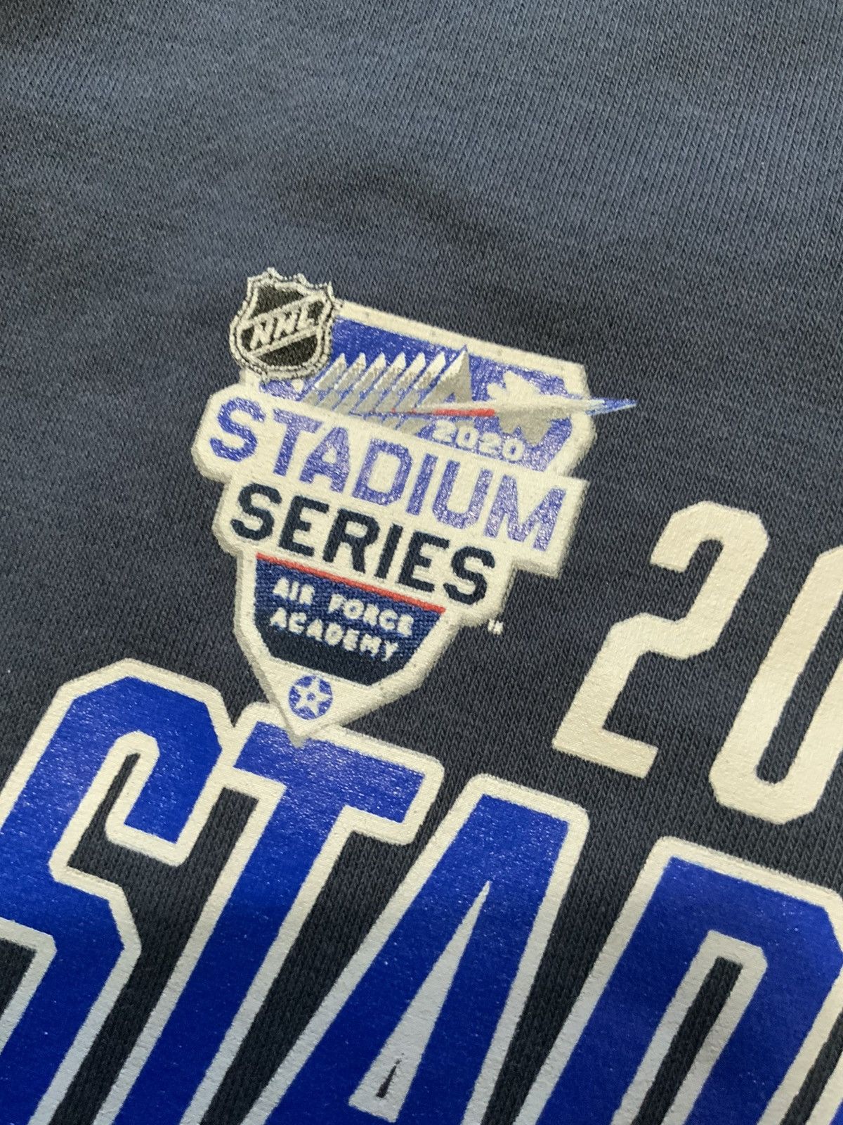 NHL NWT 2020 NHL Hockey Stadium Series Air Force Sweatshirt Size US M / EU 48-50 / 2 - 7 Thumbnail