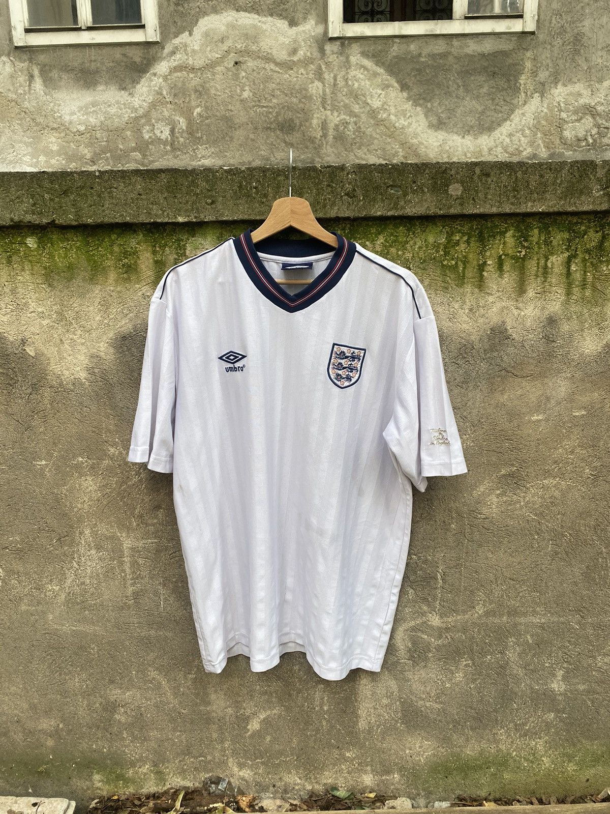 Umbro × Vintage Vintage 1985/1986 Umbro England Soccer Jersey Size US XL / EU 56 / 4 - 1 Thumbnail