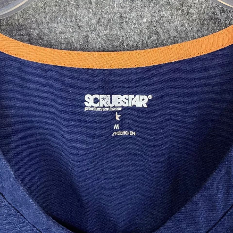 Other Scrubstar Scrubs Top Women's Medium Polyester Blend M Size M / US 6-8 / IT 42-44 - 3 Thumbnail