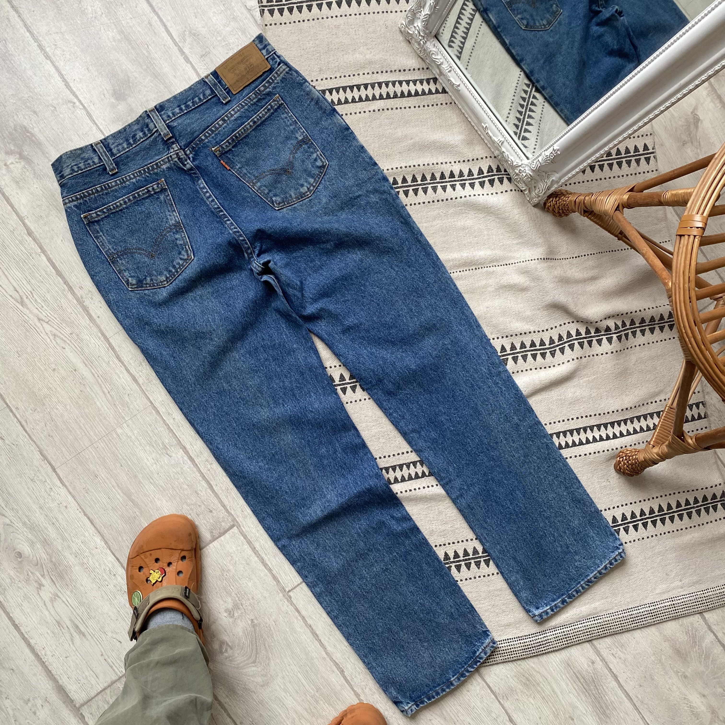 Levi's Vintage Clothing Vintage 70-80s Levis Orange tab Jeans Denim pants Made In UK Size US 32 / EU 48 - 12 Thumbnail