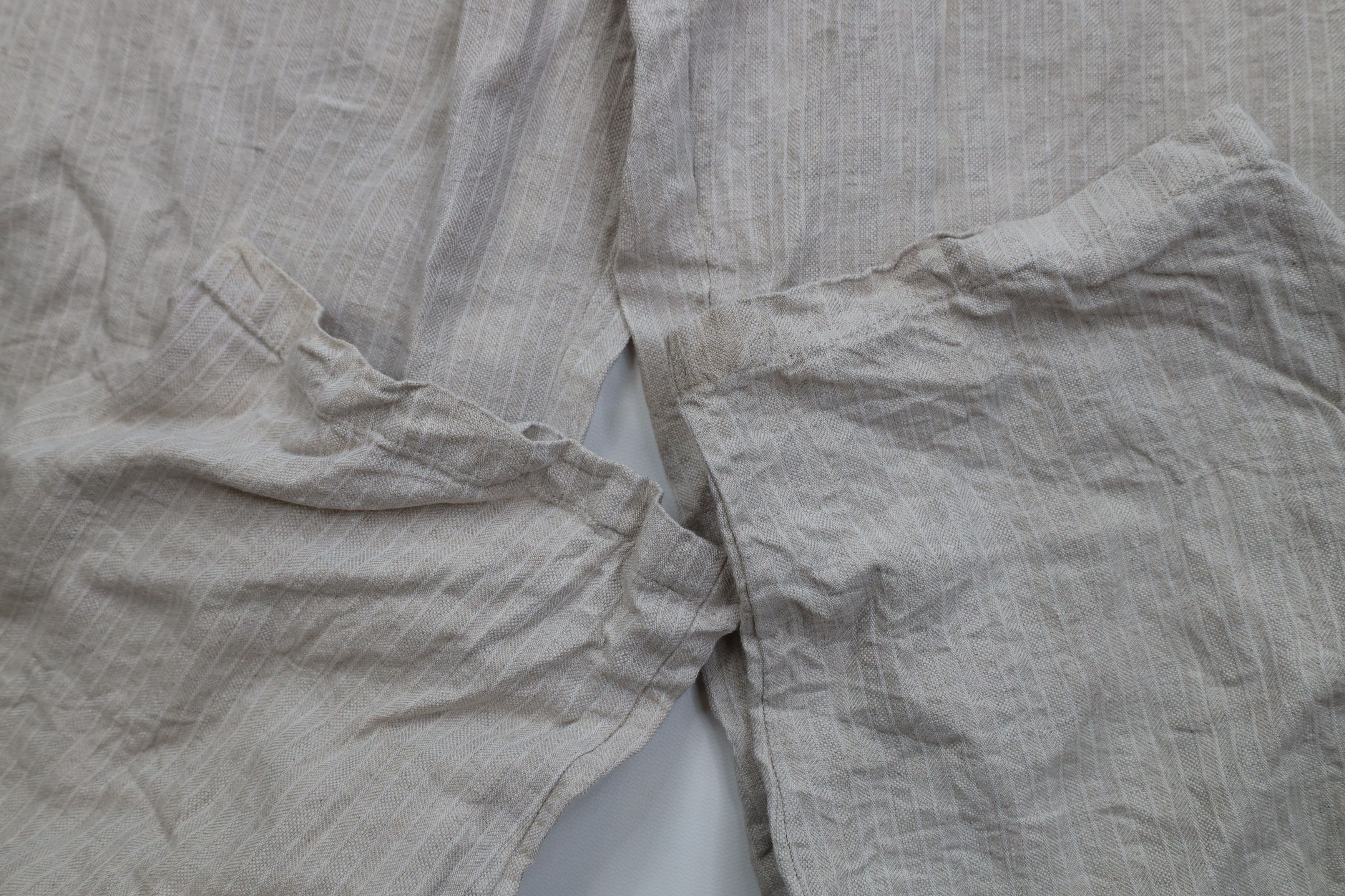 Vintage Vintage 90s Y2K Streetwear Knit Wide Leg Chino Pants Beige Size US 38 / EU 54 - 6 Thumbnail