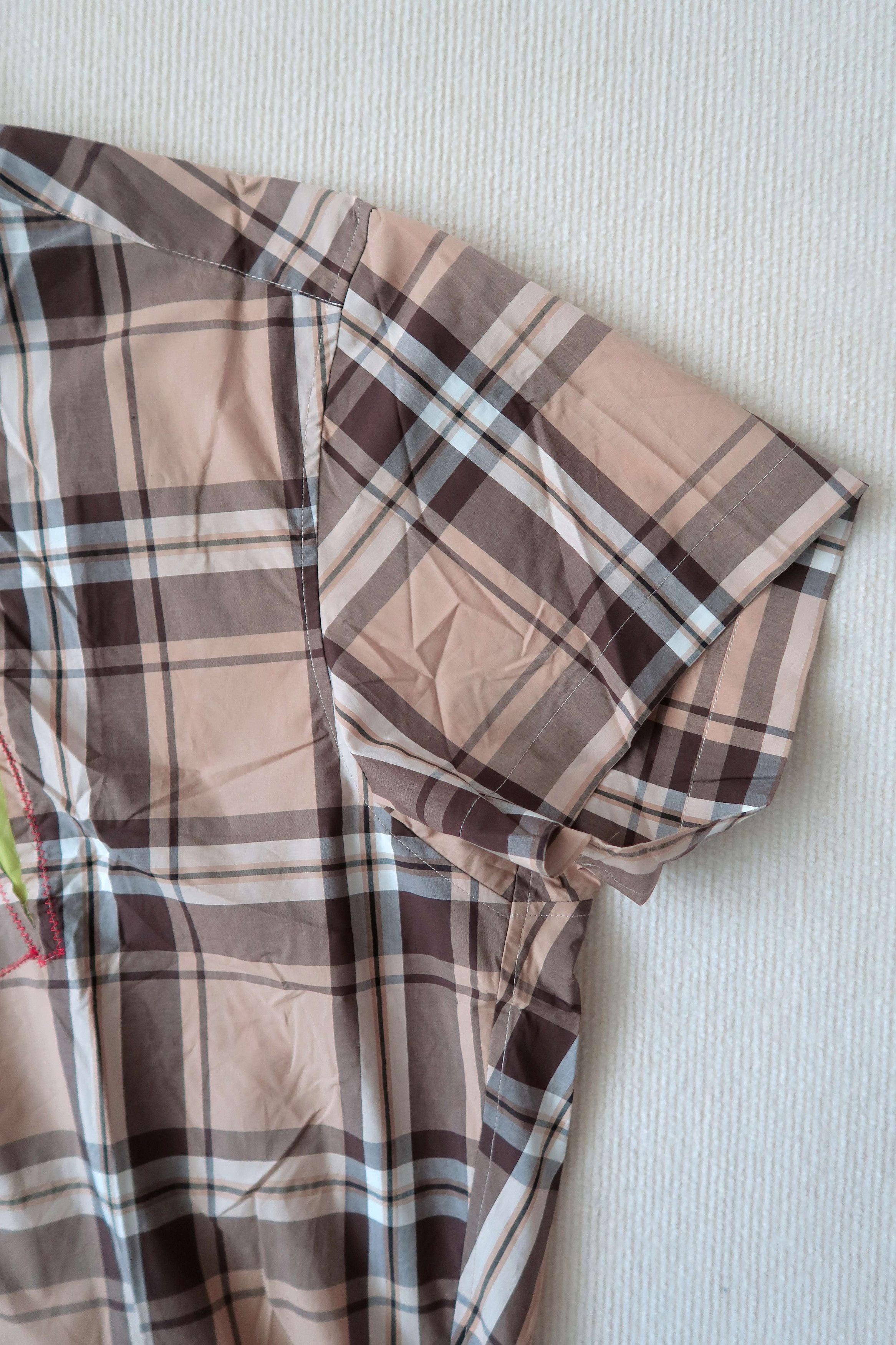 Kolor Kolor Japan Beacon Neon Detail Plaid Shirt Size US L / EU 52-54 / 3 - 5 Thumbnail
