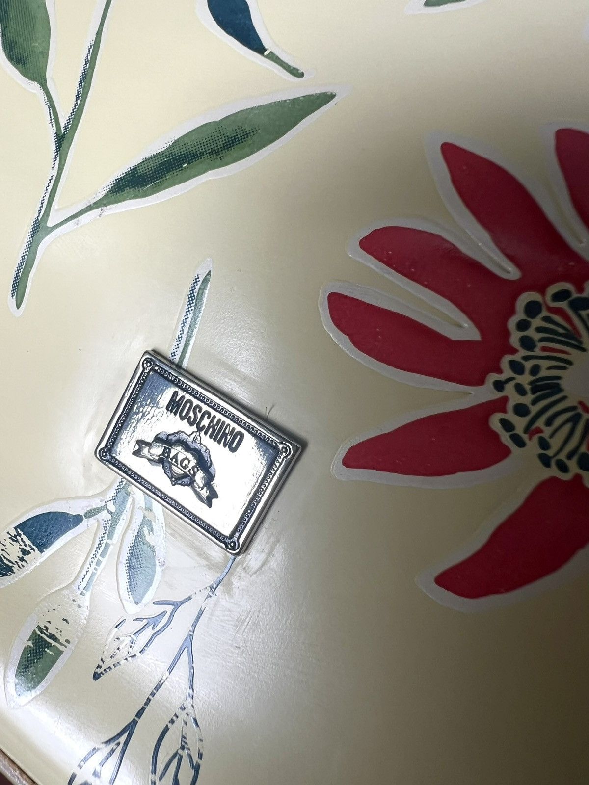 Moschino Moschino Shoulder Handbag – Painted Flowers Size ONE SIZE - 17 Thumbnail