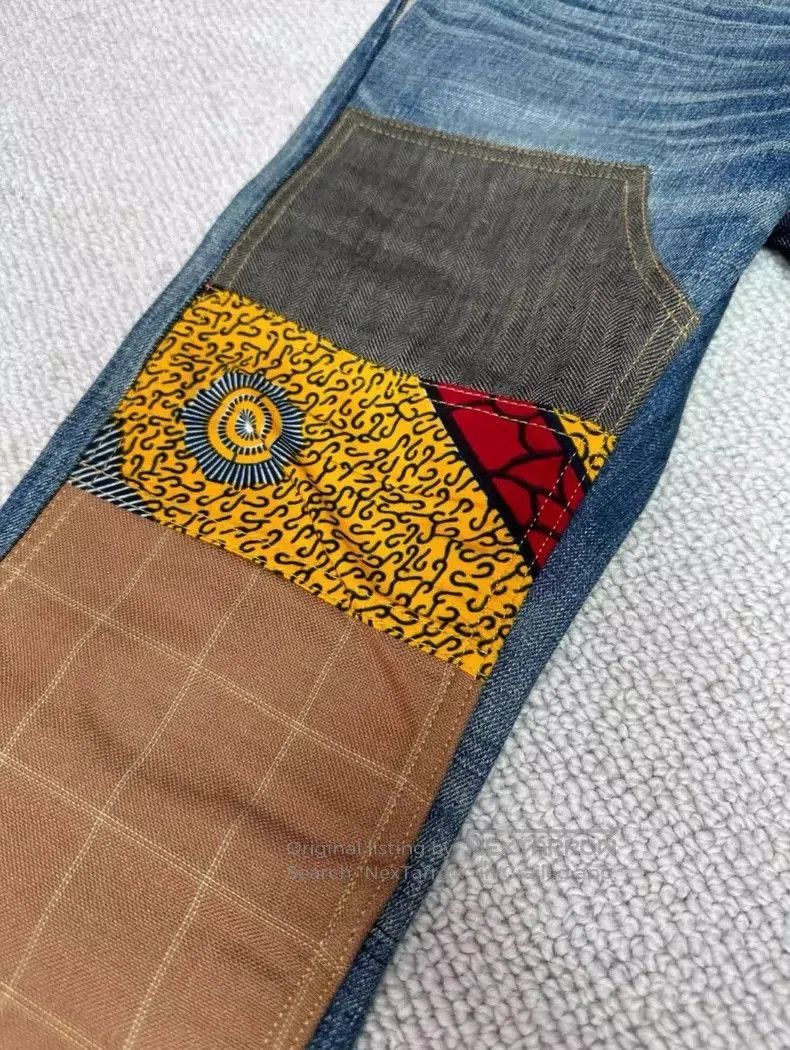 Junya Watanabe Junya Watanabe Patchwork Denim Jeans. Size US 28 / EU 44 - 5 Thumbnail