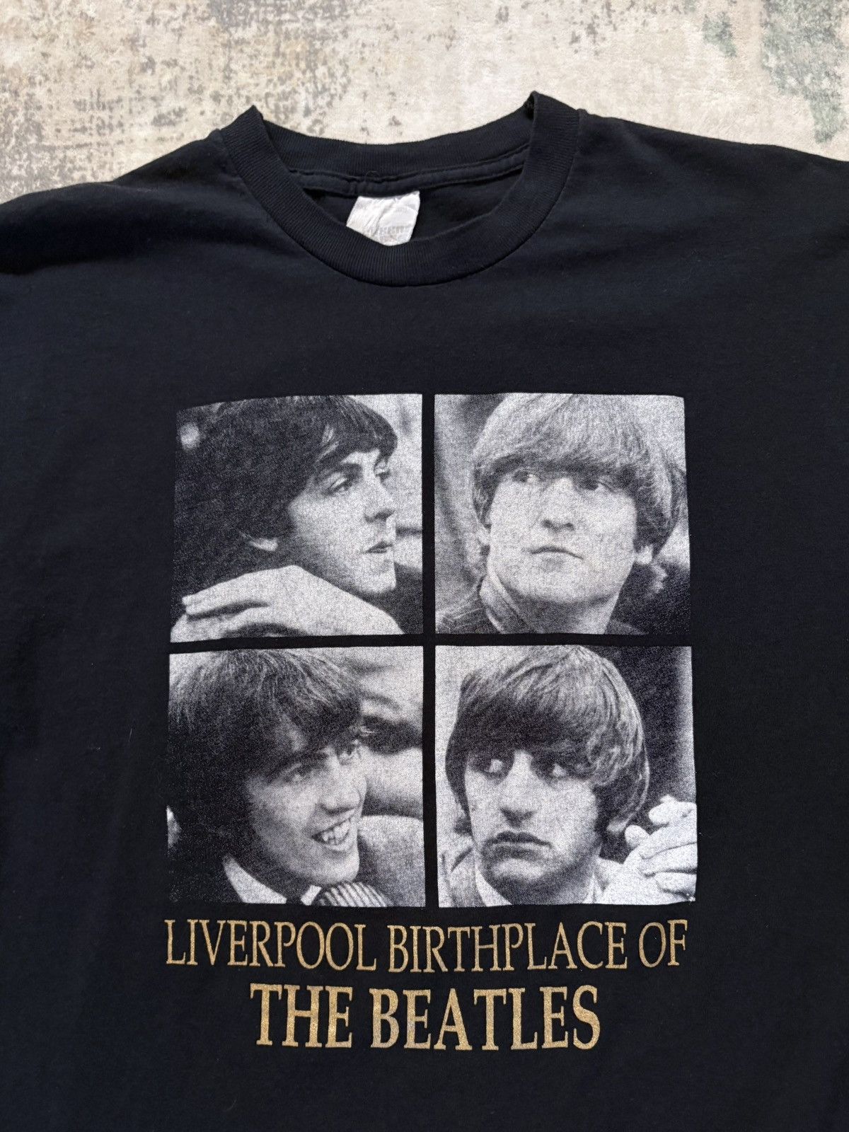 Band Tees 90’s Beatles Liverpool Vintage Single Stitch Tee Size US XL / EU 56 / 4 - 2 Thumbnail