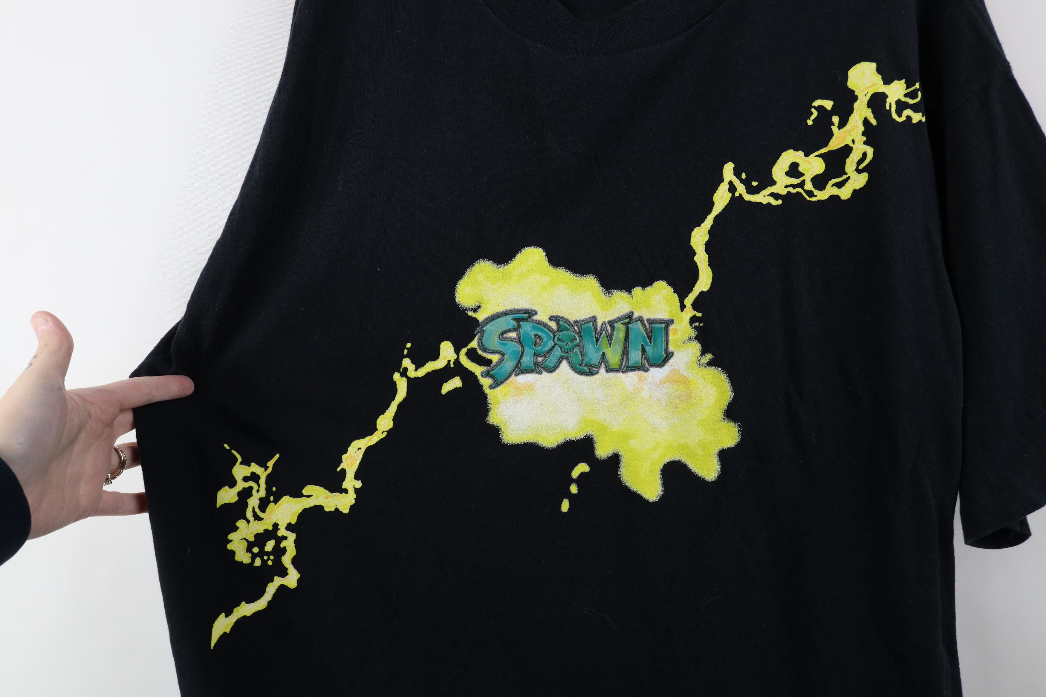 Vintage Vintage 90s Rage Is Power Spawn Comics Short Sleeve T-Shirt Size US XXL / EU 58 / 5 - 5 Thumbnail