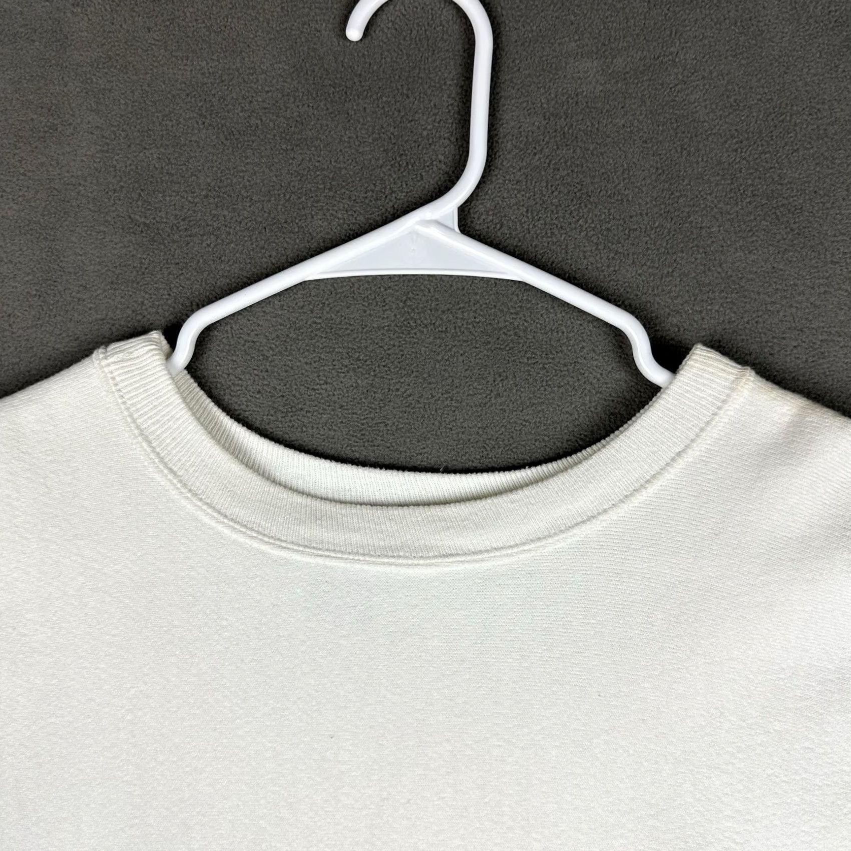 Champion VINTAGE Champion Sweatshirt Men 2XL White Logo 90s Pullover Heavyweight Fleece Cotton Blend 90s Theme Racing Size US XXL / EU 58 / 5 - 6 Thumbnail