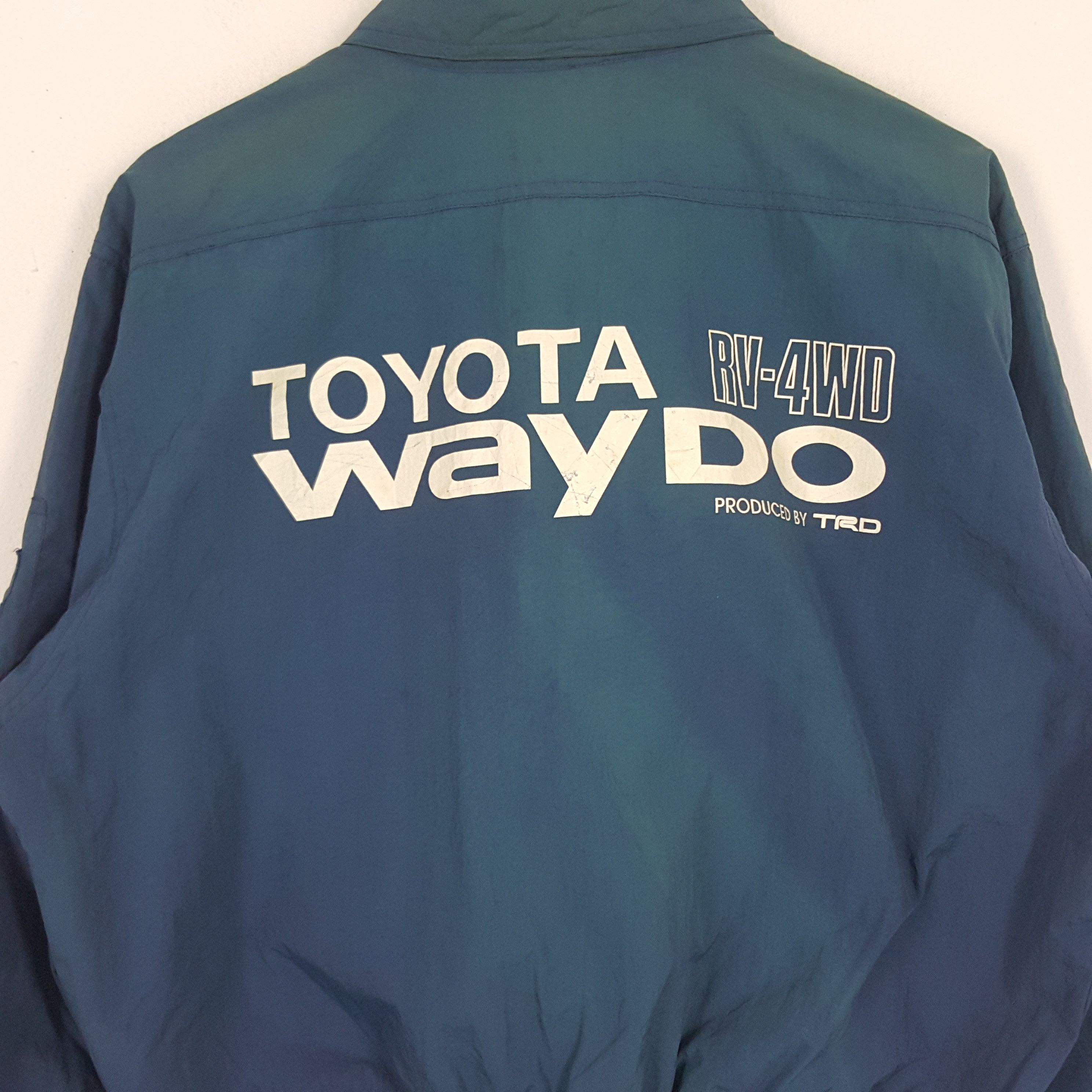 Vintage Vintage Toyota Way Do Racing Team Bombers Jacket Size US XL / EU 56 / 4 - 2 Thumbnail