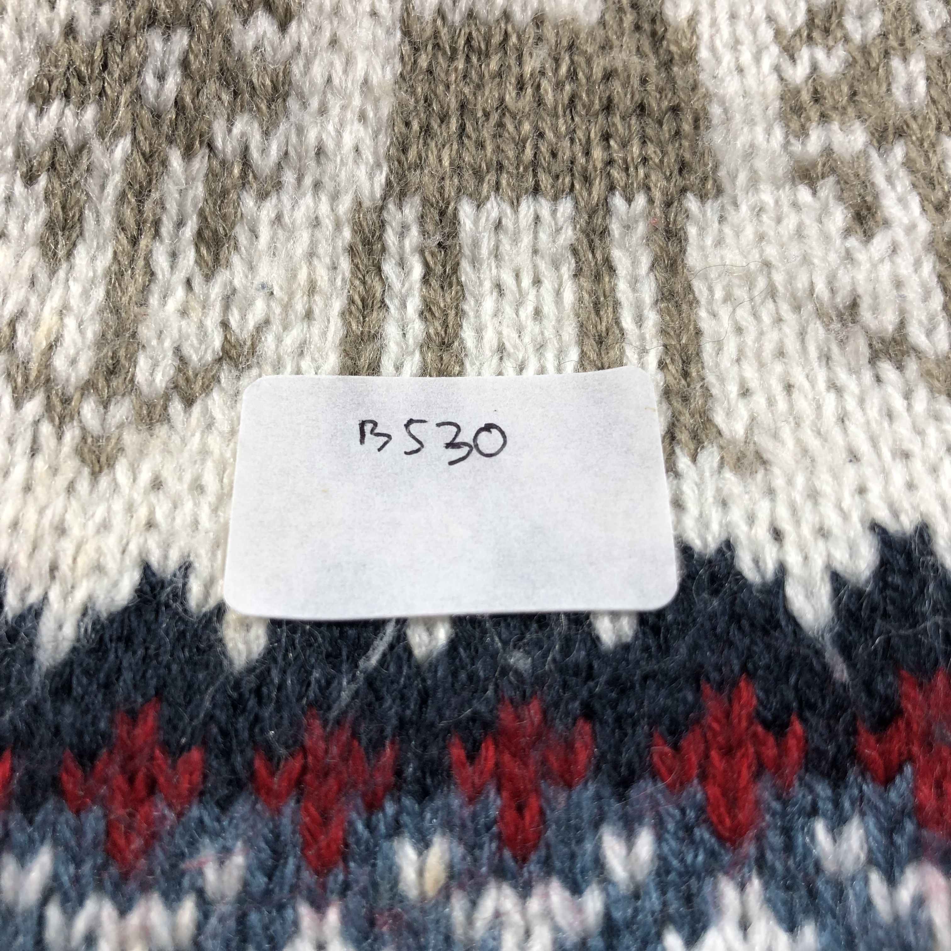 Japanese Brand Vintage Earflap Hat Fair Isle Beanie Snowcap Snow Hat B530 Size ONE SIZE - 6 Thumbnail
