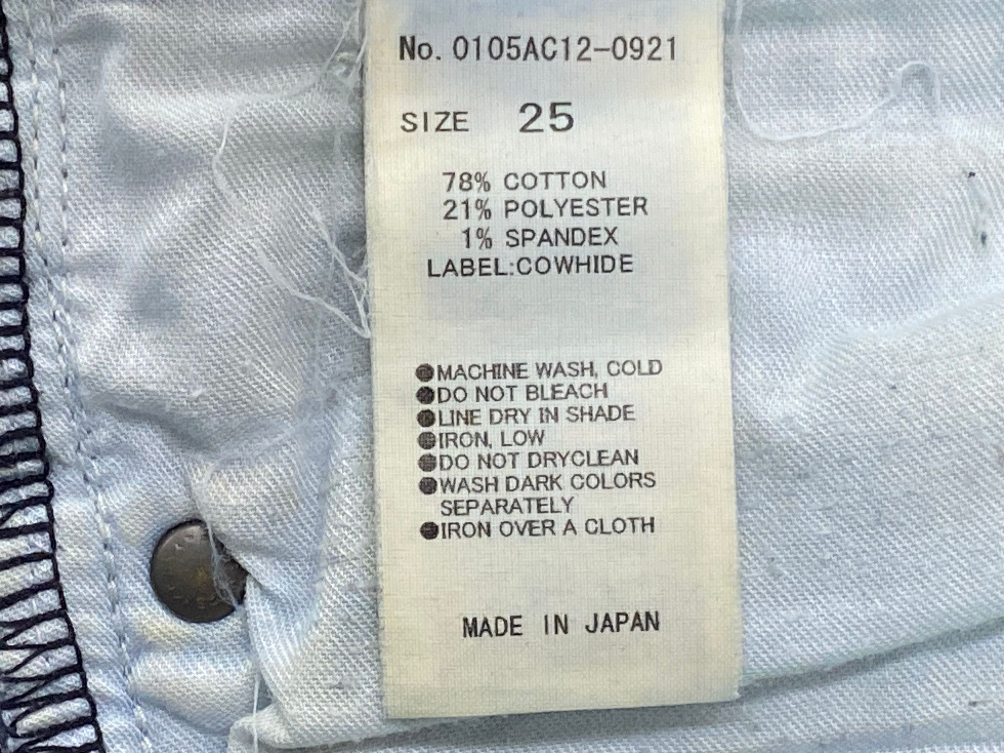 Japanese Brand × MOUSSY Moussy Jeans Skinny Jeans Low Rise Jeans Size 25" / US 0 / IT 36 - 10 Thumbnail