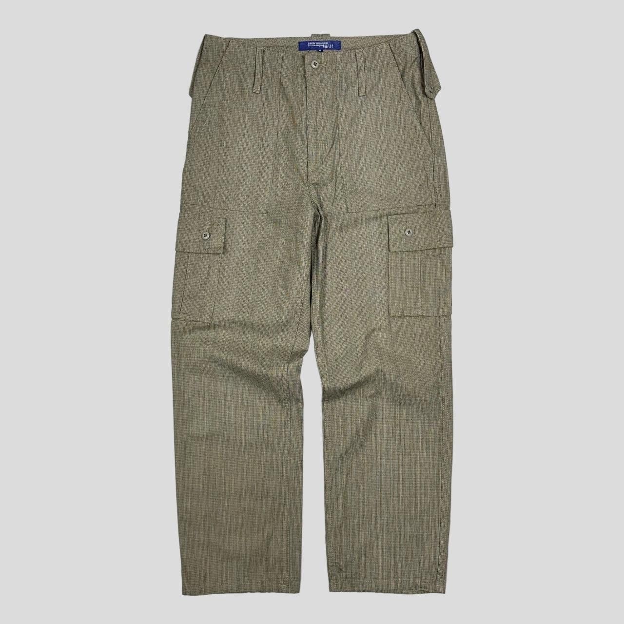 Junya Watanabe Junya Watanabe SS04 Houndstooth Prisoner Cargo’s - M Size US 32 / EU 48 - 2 Thumbnail