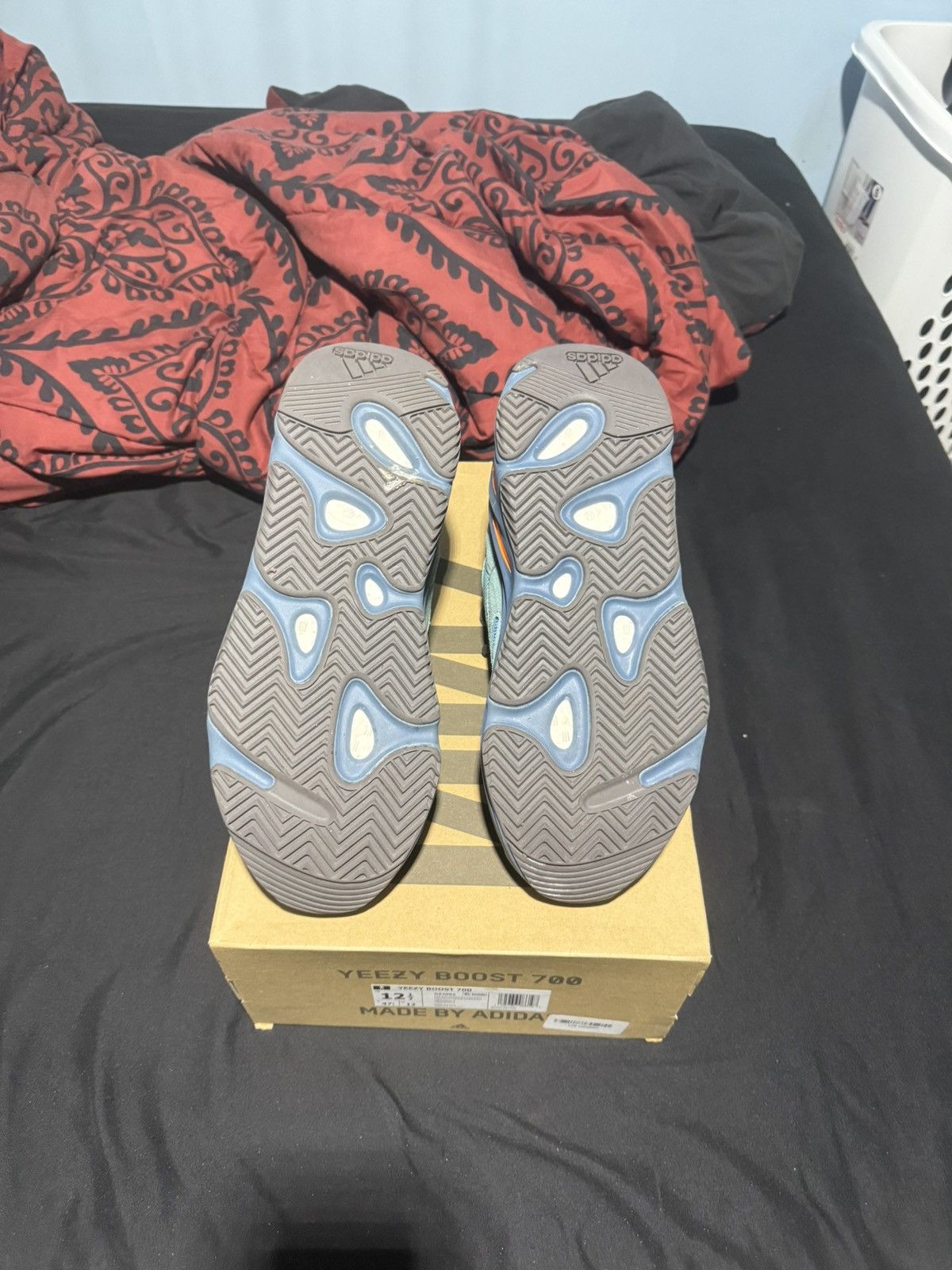 Yeezy yeezy boost 700 faded azure Size US 12.5 / EU 45-46 - 5 Thumbnail
