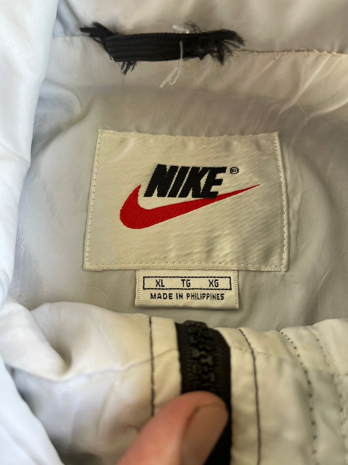 Nike × Vintage Vintage windbreaker Nike Size US XL / EU 56 / 4 - 4 Thumbnail