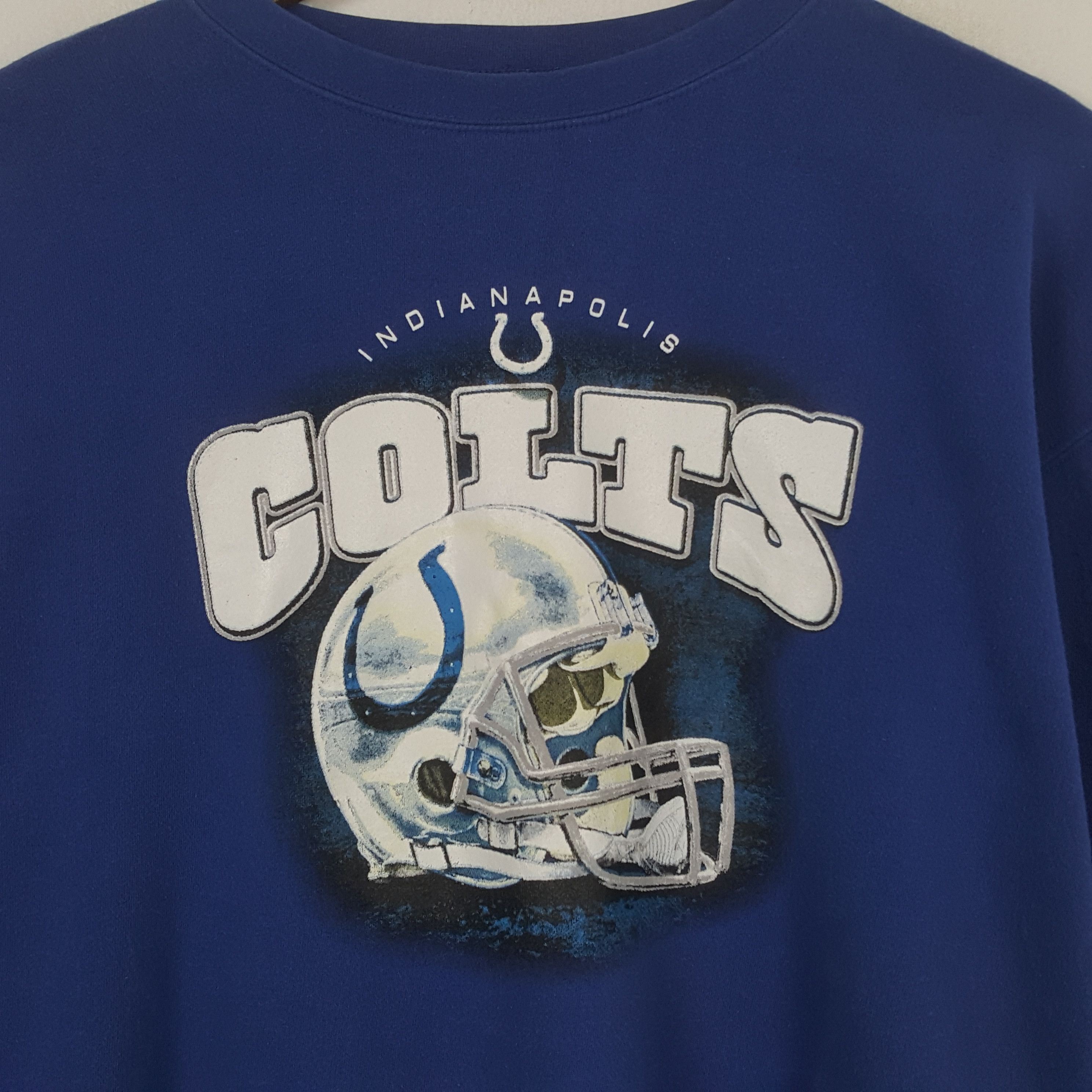 NFL × Vintage Vintage COLTS INDIANAPOLIS American Sport Sweatshirt C286N1 Size US XXL / EU 58 / 5 - 2 Thumbnail