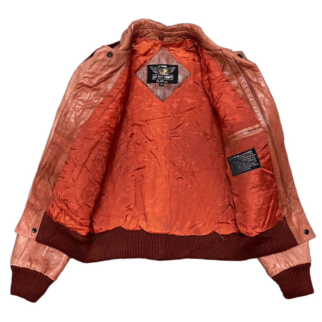 Japanese Brand Vintage Leather Jacket Size US S / EU 44-46 / 1 - 6 Thumbnail