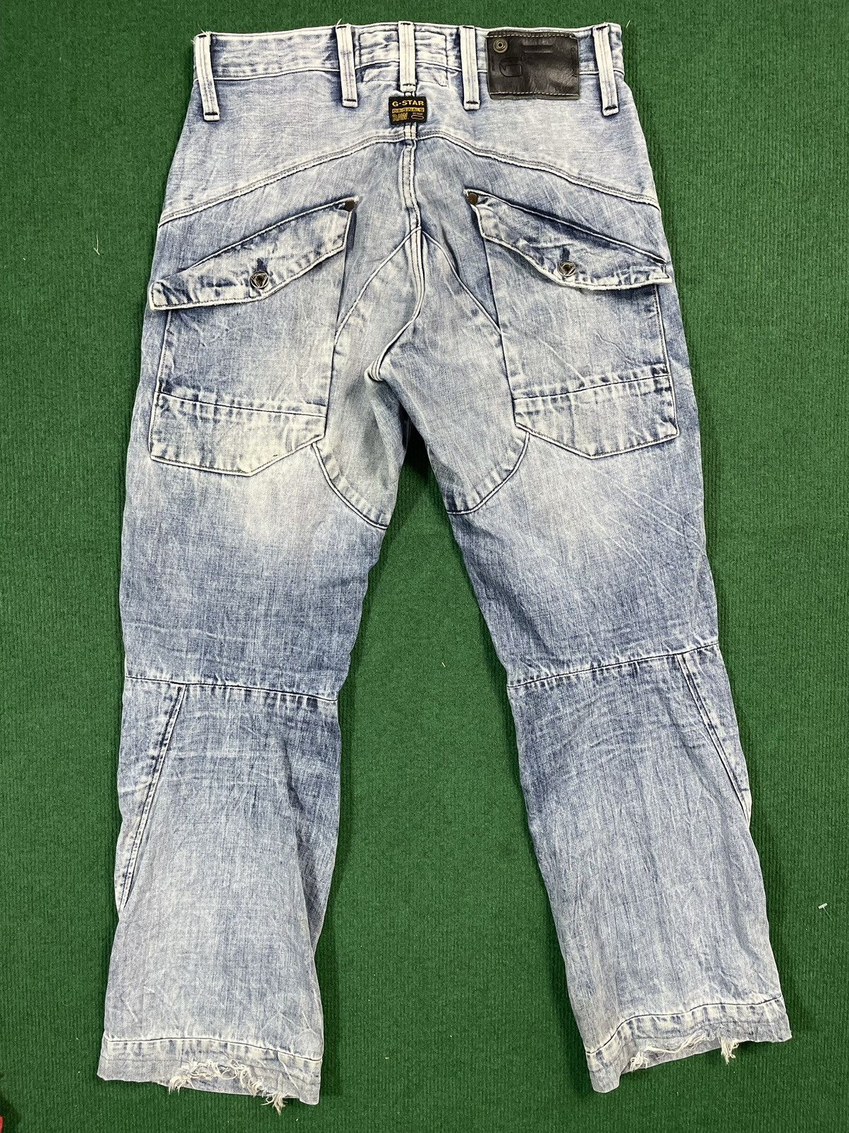 G-Star × If Six Was Nine × Japanese Brand G Star Raw Denim Distressed Look Jeans Size US 31 - 6 Thumbnail