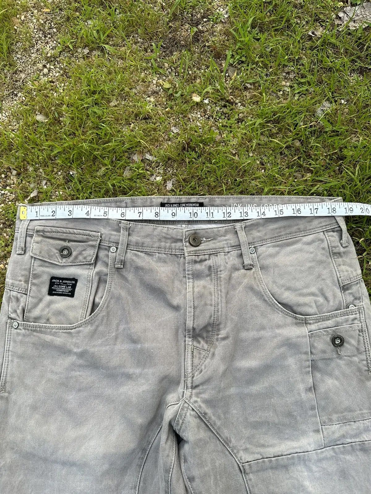 Vintage HEAT 🔥🔥 VINTAGE WORK WEAR CORE CURVE/BANANA LEGS JEANS PANTS Size US 36 / EU 52 - 6 Thumbnail