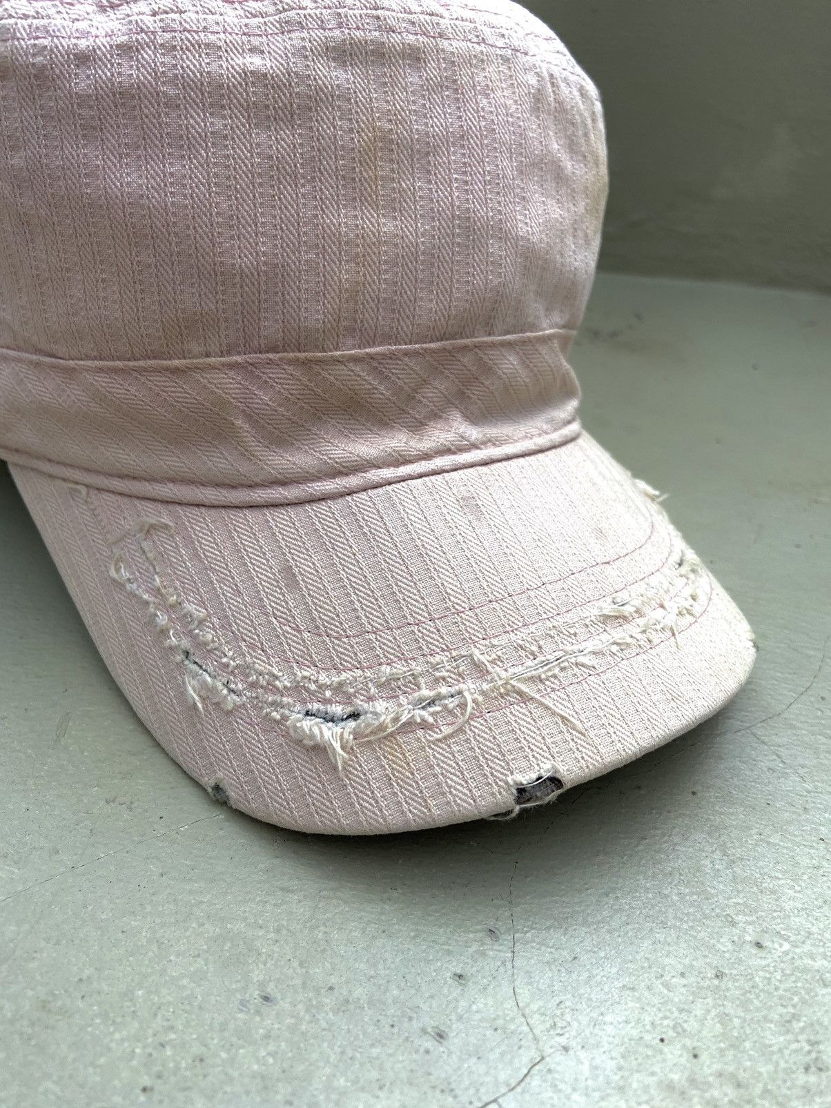 If Six Was Nine 2000s ditsetressed patrol hat Size ONE SIZE - 5 Thumbnail