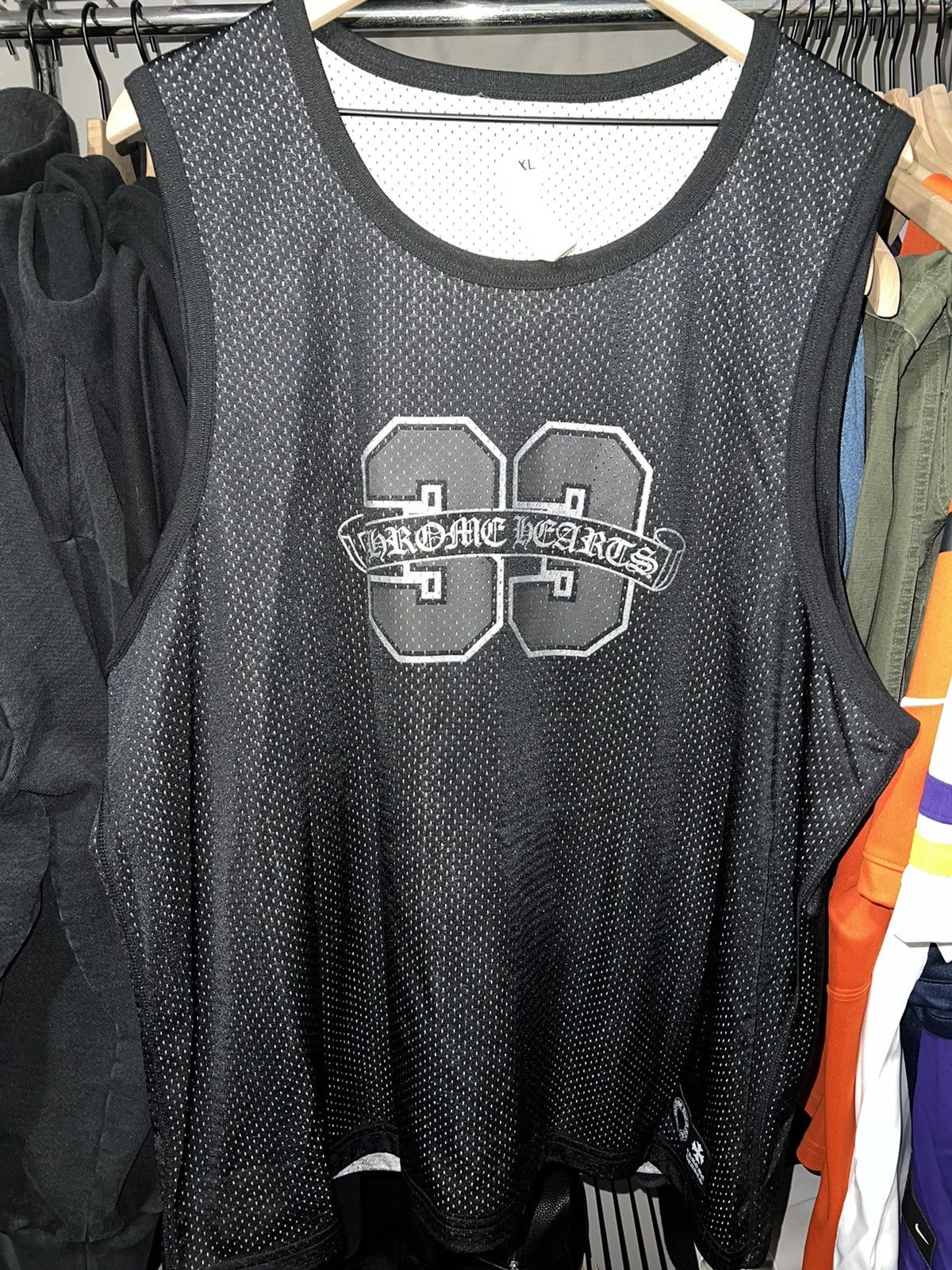 Chrome Hearts CHROME HEARTS BASKETBALL JERSEY *BNWT* | Grailed