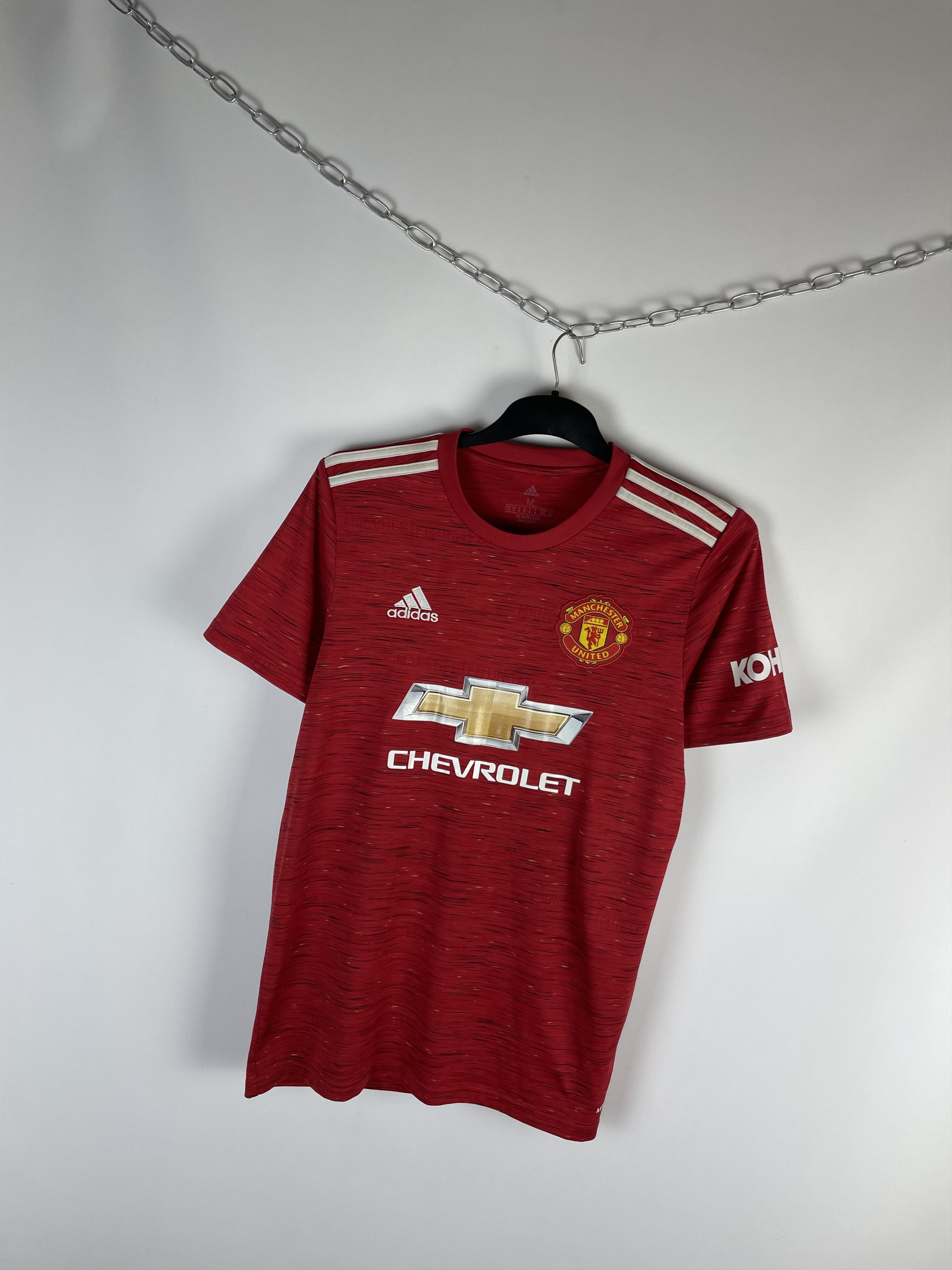 Adidas Vintage Adidas Manchester United Jersey Size US M / EU 48-50 / 2 - 2 Thumbnail