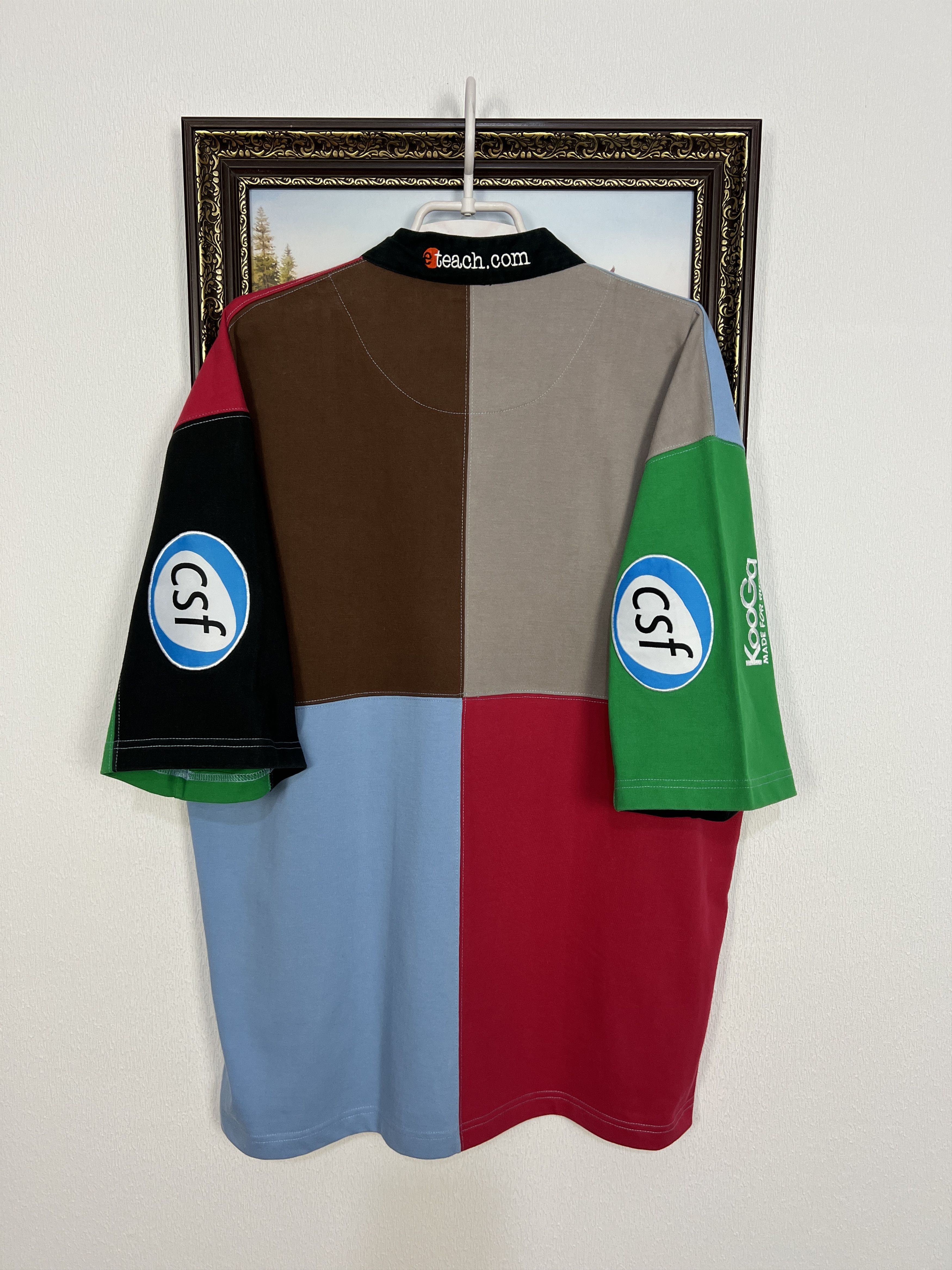 Vintage Kooga Harlequins Rugby Union Jersey Trikot Rare Shirt Hype Size US XL / EU 56 / 4 - 9 Thumbnail