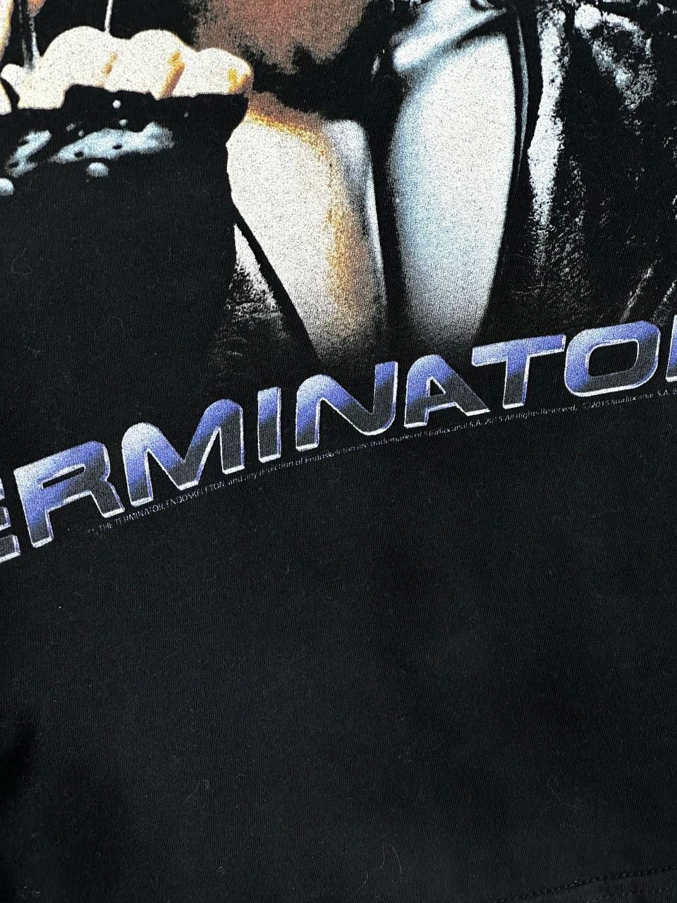 Universal Studios Vintage Terminator T2 Promo Movie T Shirt Size US M / EU 48-50 / 2 - 5 Thumbnail