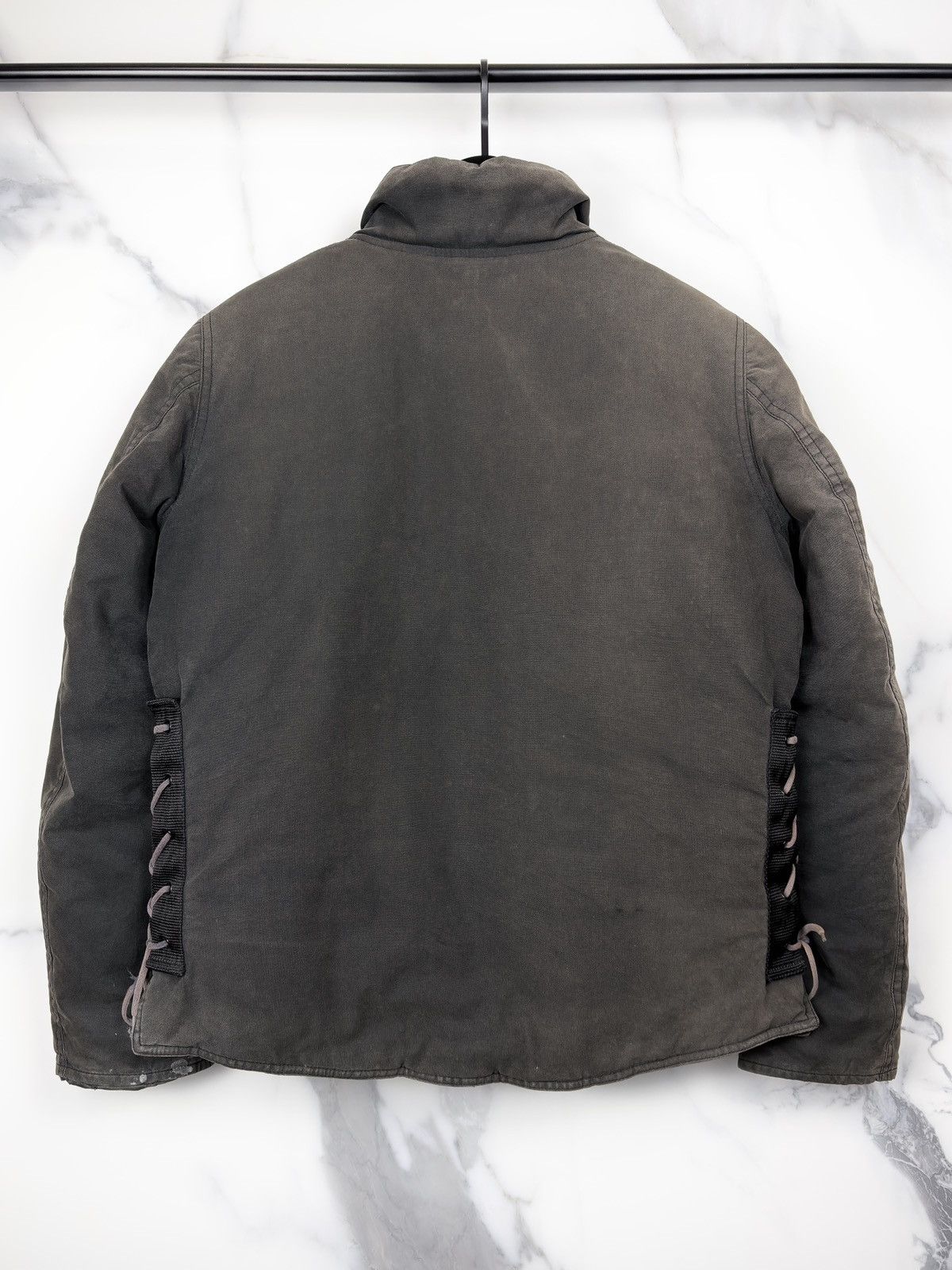 Helmut Lang AW99 Helmut Lang Vintage Cotton Bondage M69 Flak Jacket Size US S / EU 44-46 / 1 - 3 Thumbnail