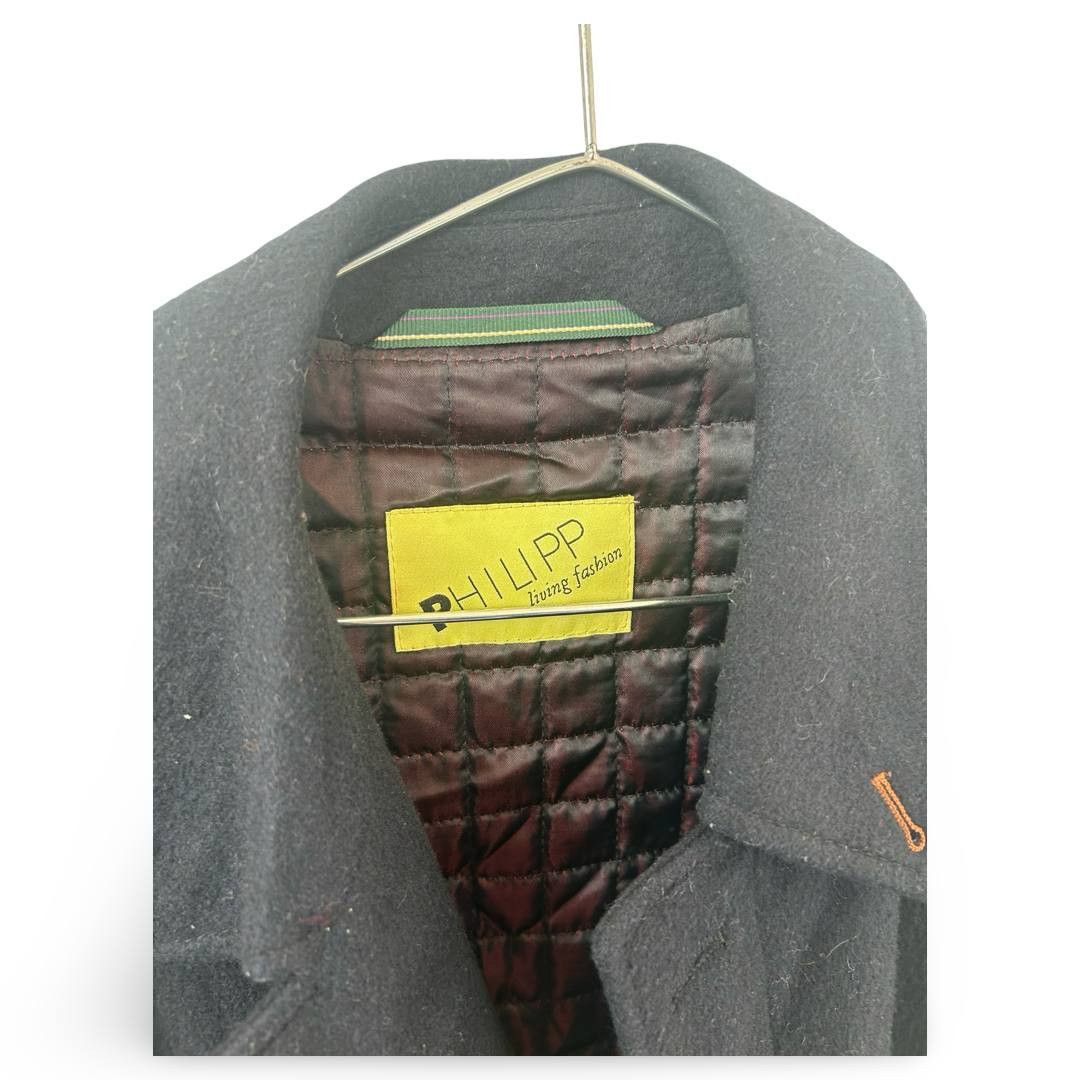 Philipp Plein Phillip alpaka coat #897 Size US M / EU 48-50 / 2 - 2 Thumbnail