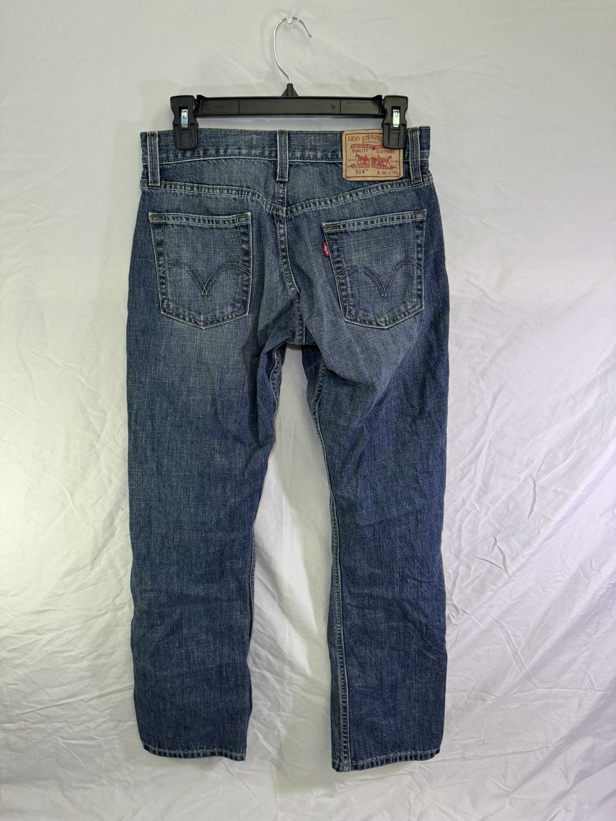 Levi's × Vintage Blue slim straight rocker jeans from Levi’s Size US 30 / EU 46 - 2 Thumbnail