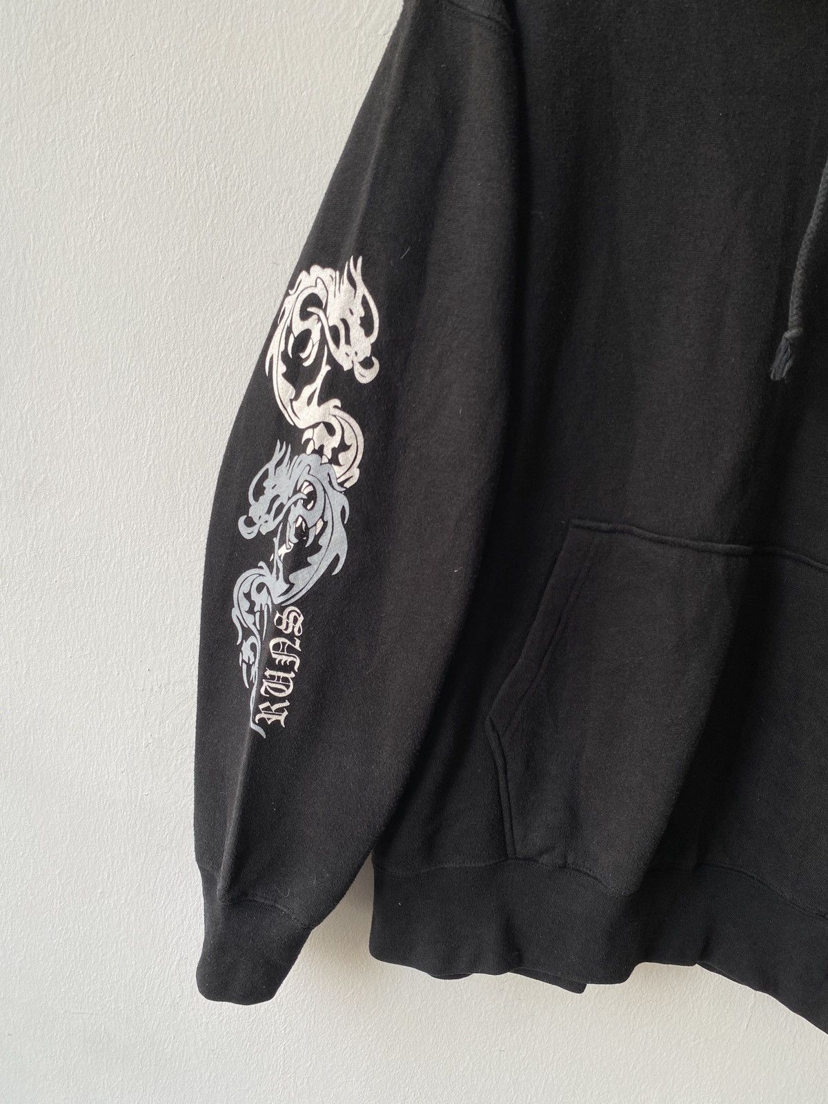 Japanese Brand × Le Grande Bleu (L.G.B.) × Tornado Mart 2000s - Runs Greateful Brand Dragon Design Y2K Style Hoodie Size US M / EU 48-50 / 2 - 6 Thumbnail