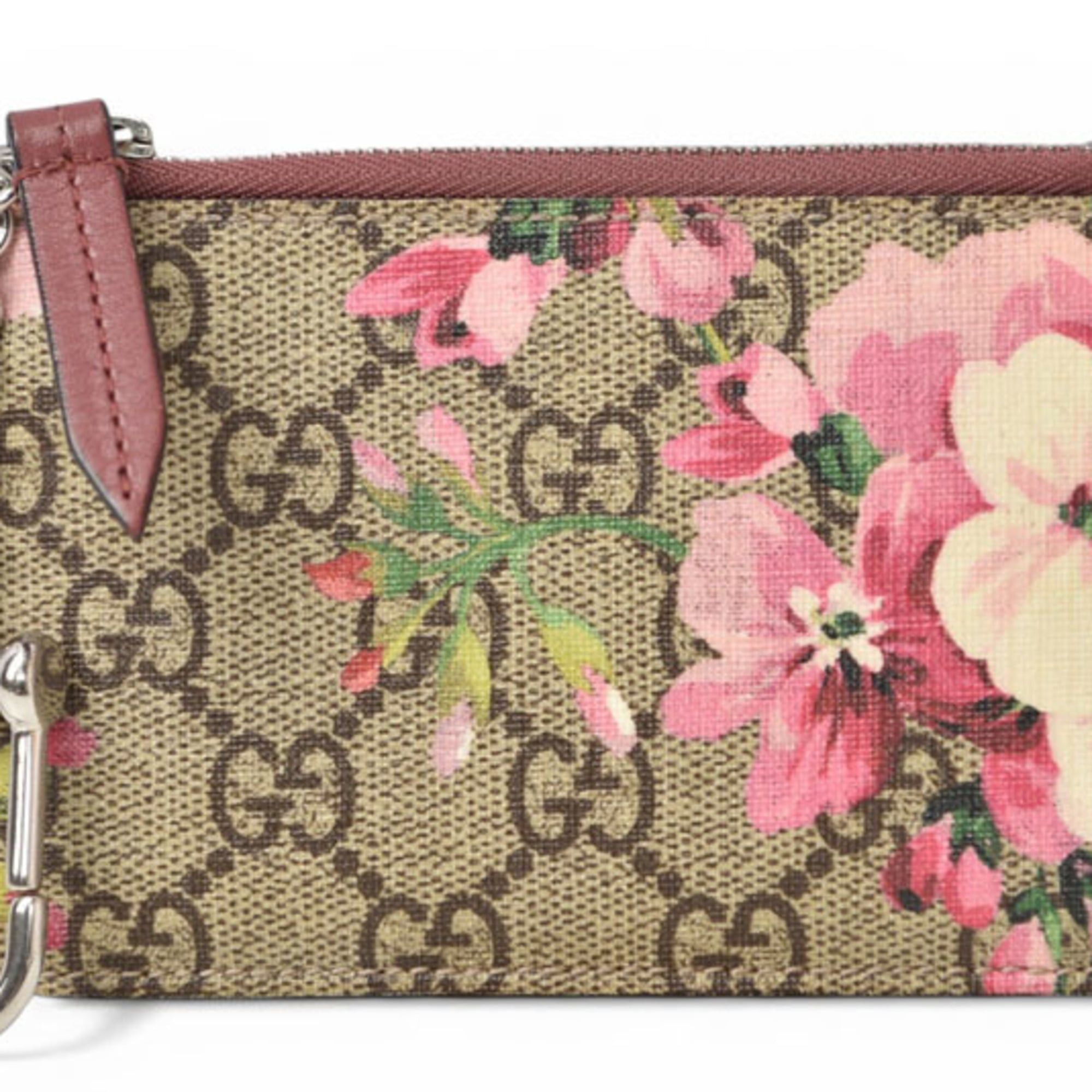 Gucci Gucci Key Case Coin Purse GUCCI BLOOMS GG Blooms Supreme 421311 KU2IN 8693 Pink Multi Size ONE SIZE - 1 Thumbnail