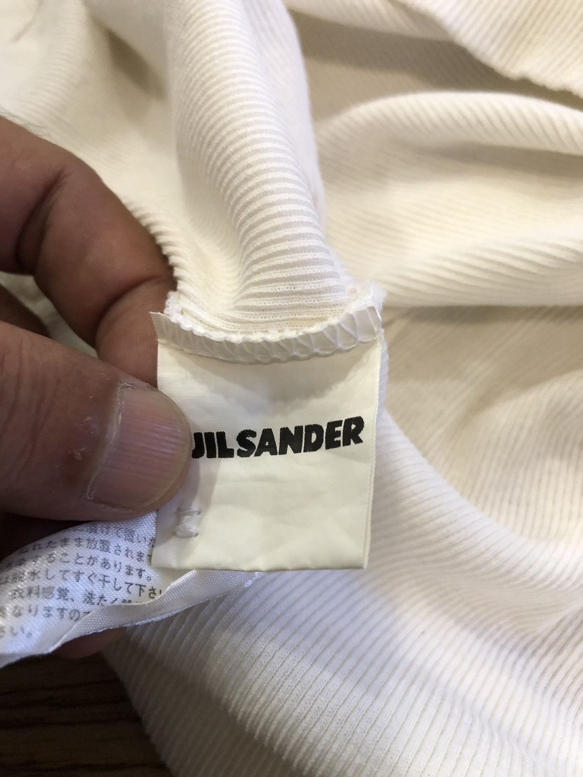 Quarter zip plain tee