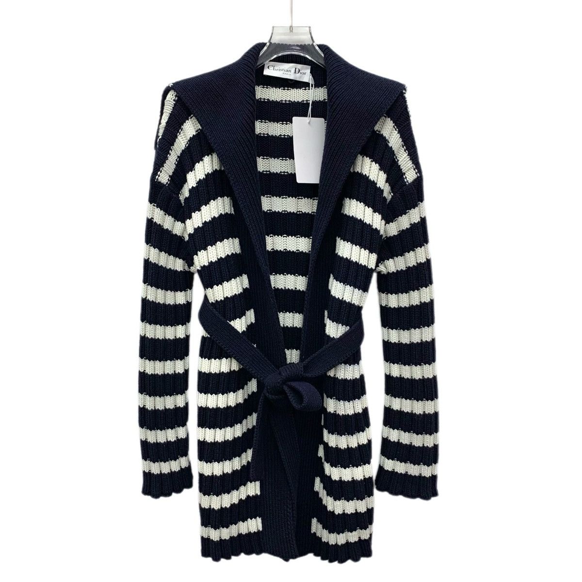 Dior Dior Color Block Striped Cashmere Blend Knit Cardigan K26WX Size XS / US 0-2 / IT 36-38 - 1 Thumbnail
