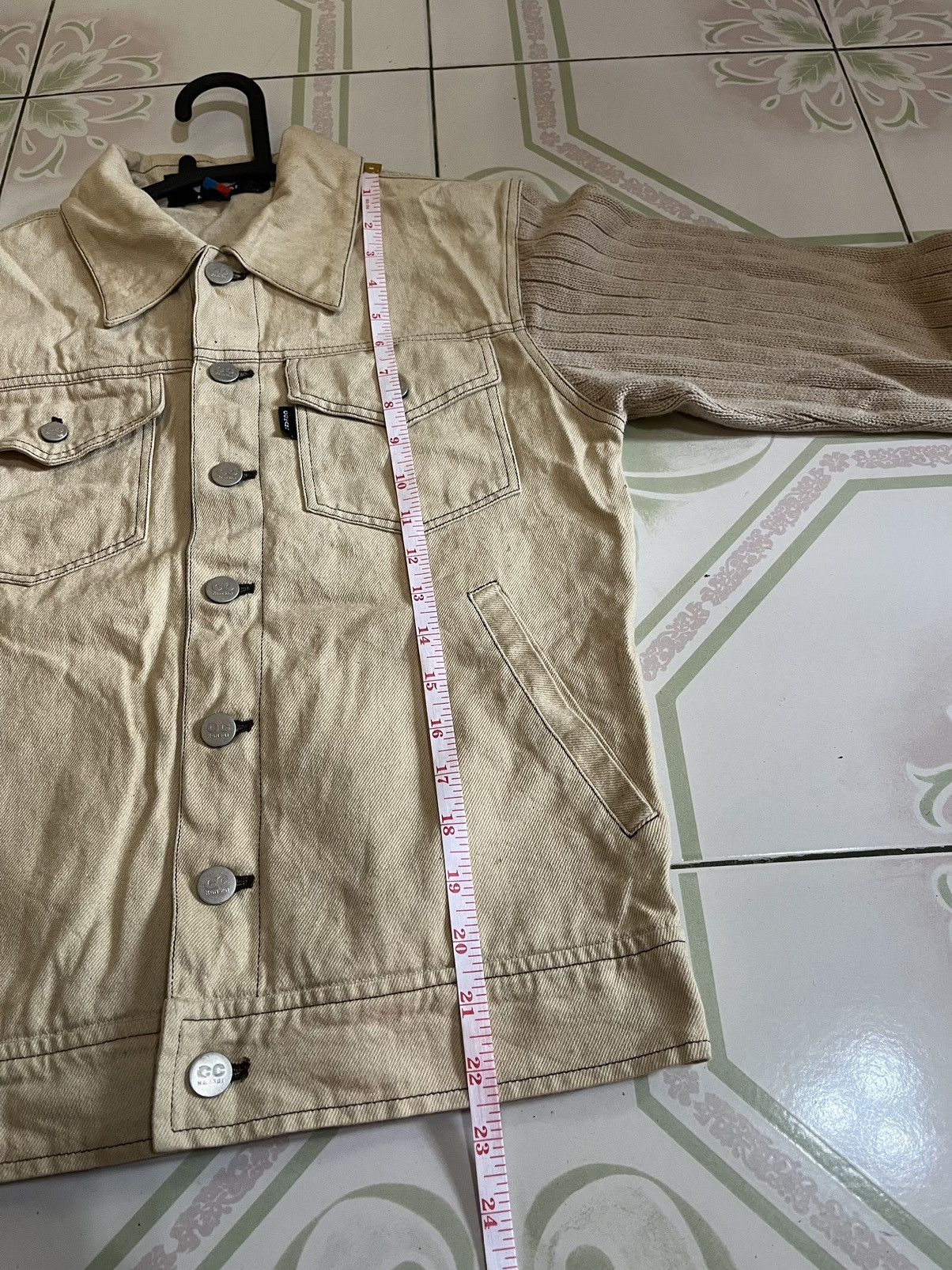 Kansai Yamamoto Vintage CC Kansai Denim Jacket Double Pocket Nice Design Size US S / EU 44-46 / 1 - 11 Thumbnail