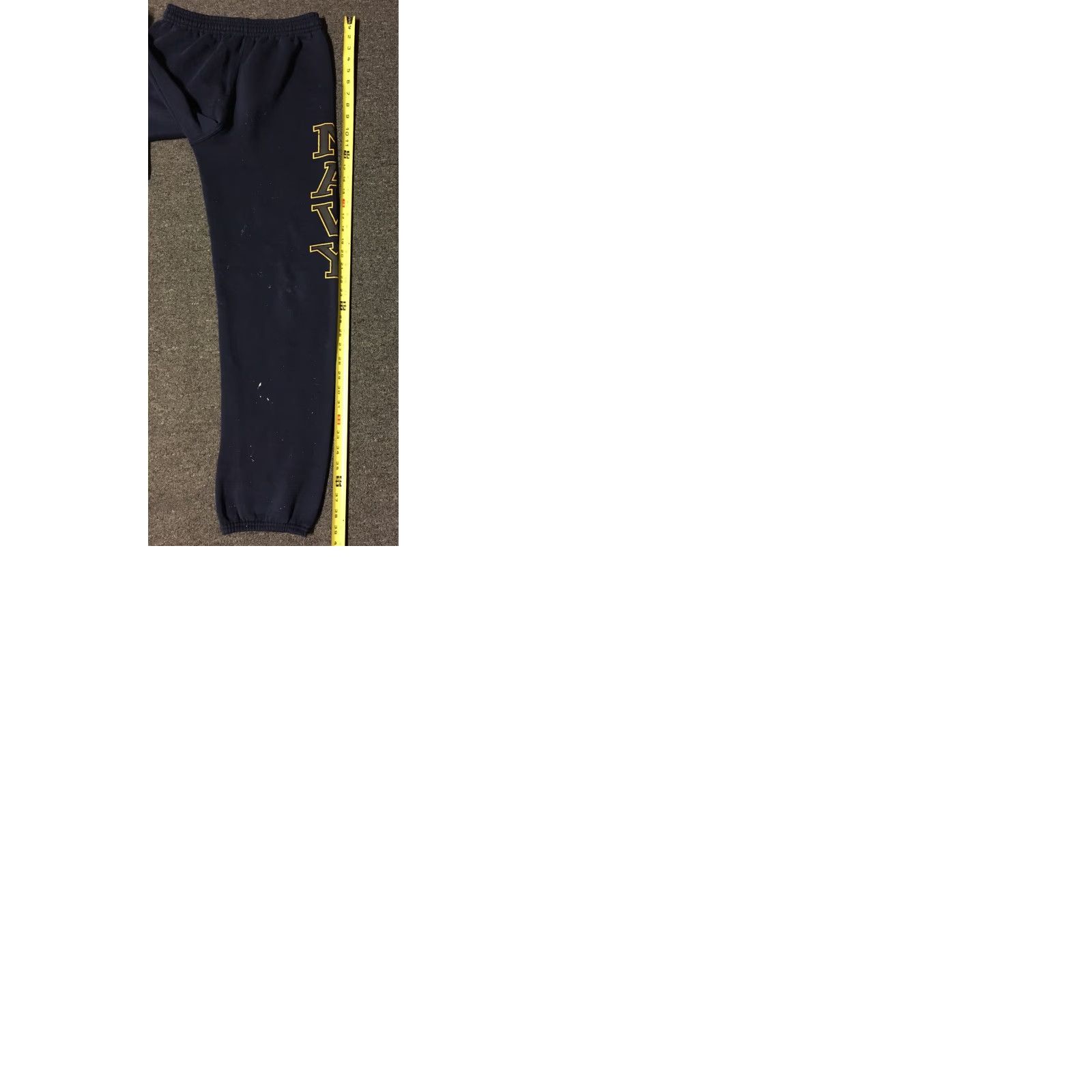 Soffe Soffe Sweatpants Vintage 90s US Navy Thrashed Distressed Navy Blue Sweatpants Men S Pant Casual Activewear US Navy Grunge 80s 90s Mens Size US 29 - 9 Thumbnail