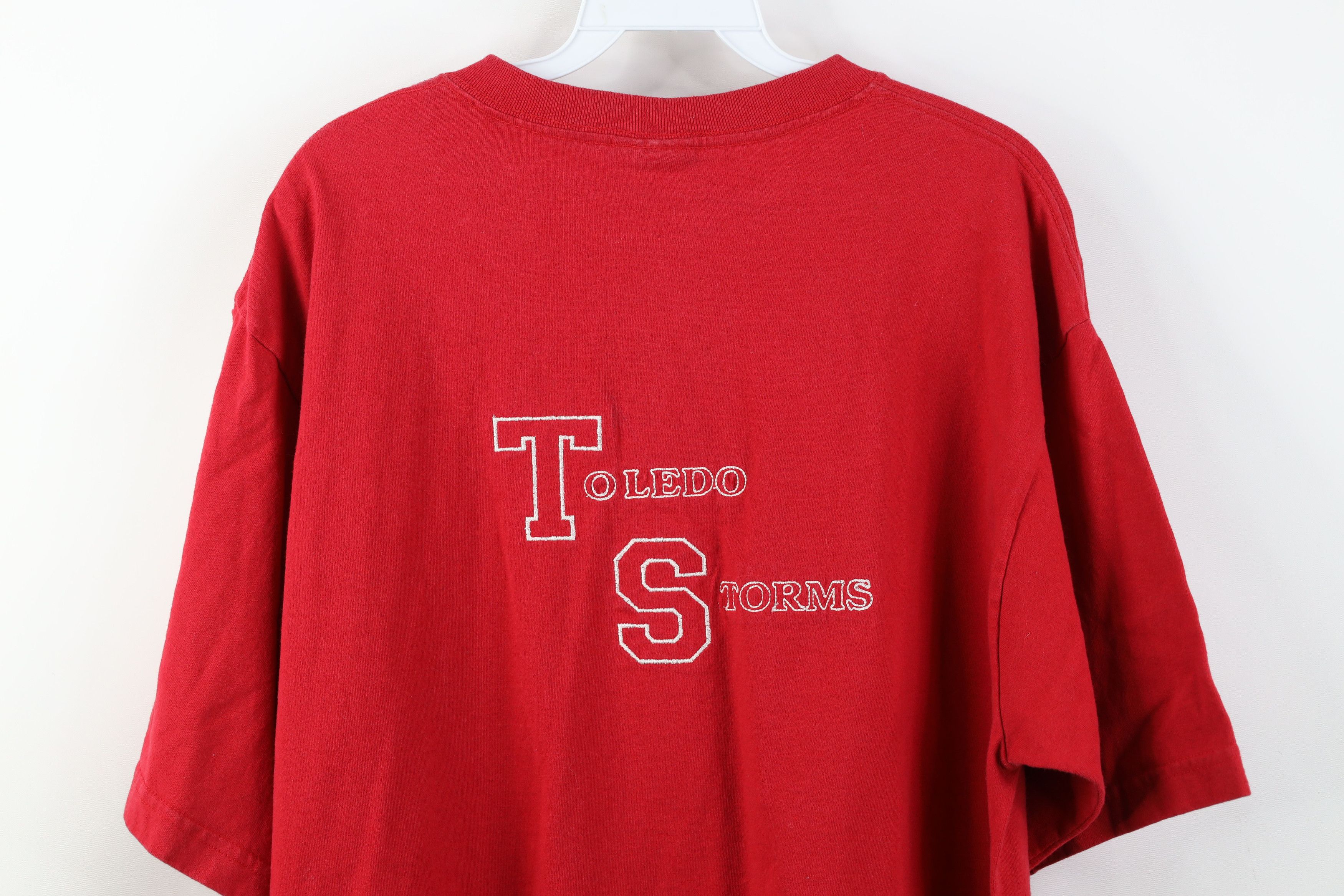 Vintage Vintage 90s Ohio State University Short Sleeve T-Shirt Size US XL / EU 56 / 4 - 13 Thumbnail