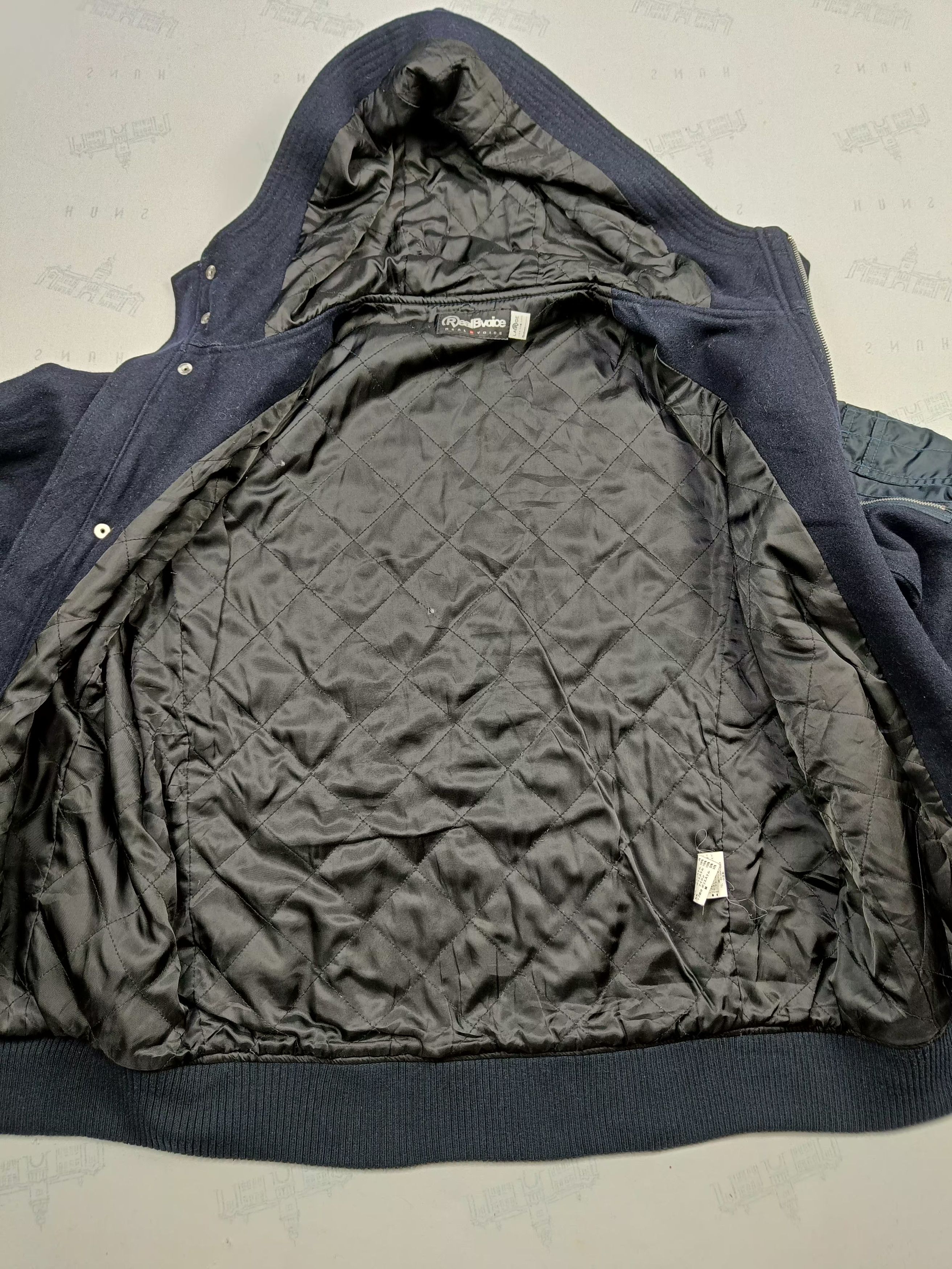 Japanese Brand Hype🔥RealBvoice Wool Zipper Hoodie Jacket Size US L / EU 52-54 / 3 - 14 Thumbnail