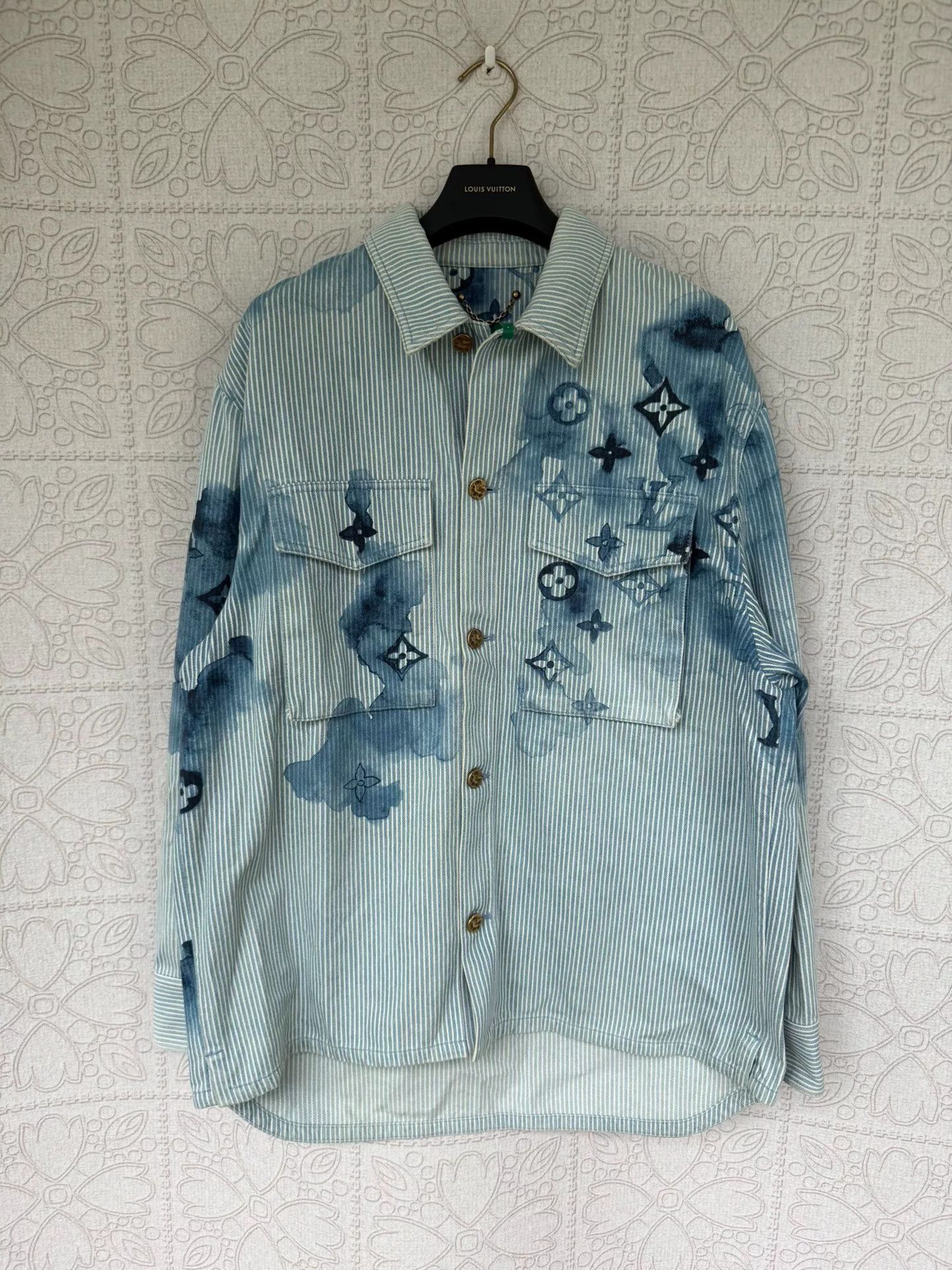 Louis Vuitton louis vuitton blue ink denim jacket size l Size US L / EU 52-54 / 3 - 1 Thumbnail