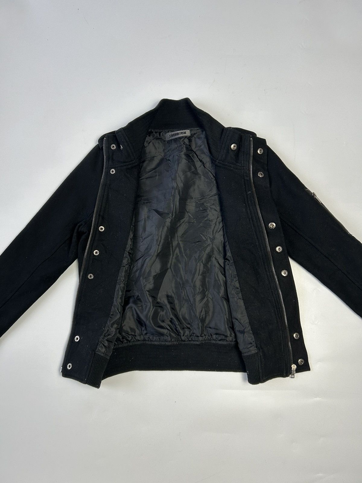 Hysteric Glamour × Japanese Brand SWORD FISH WOOL ZIPPER JACKET Size ONE SIZE - 2 Thumbnail
