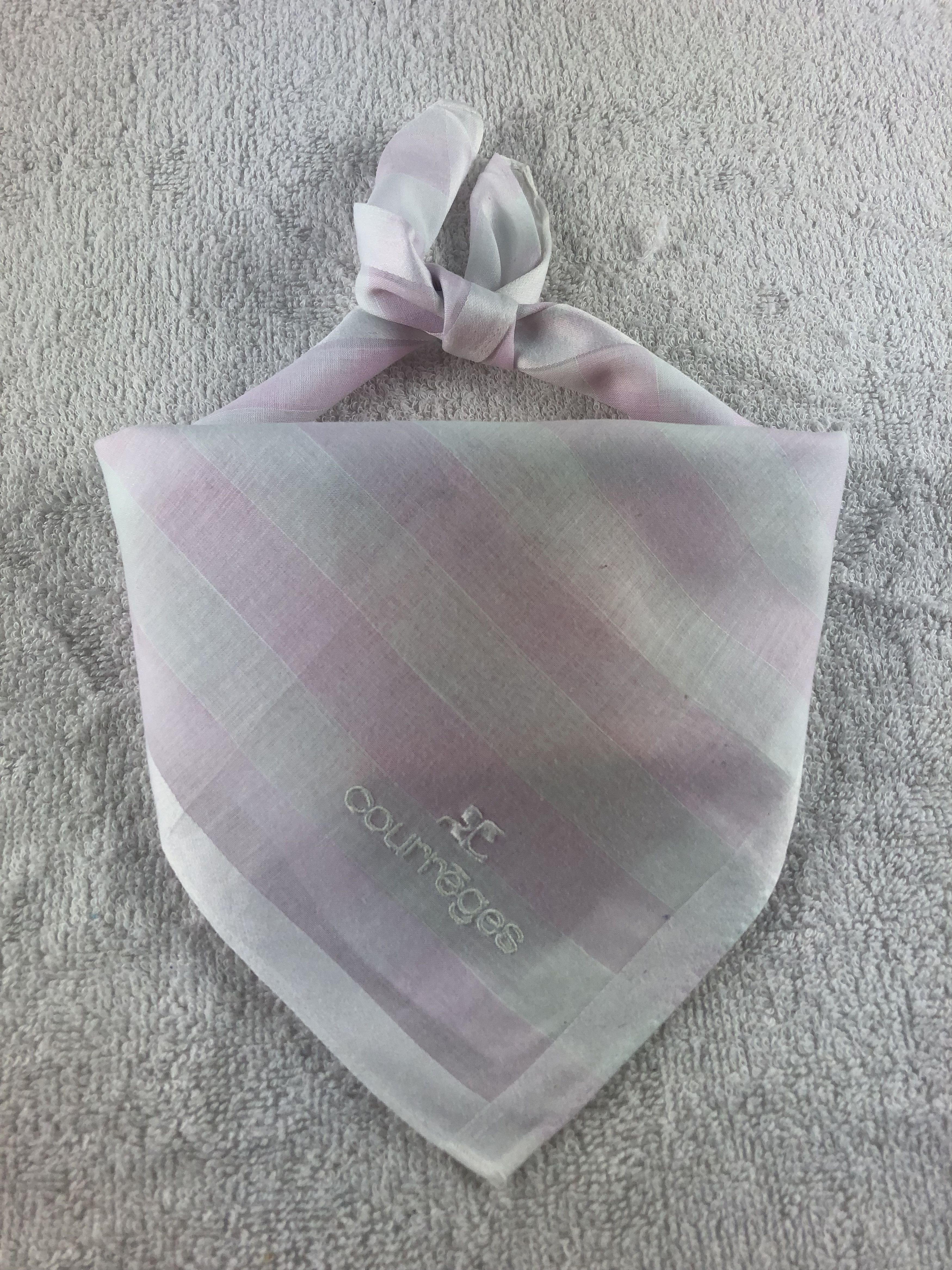 Courreges × Vintage Courreges Handkerchief / Bandana / Neckerchief Size ONE SIZE - 1 Thumbnail