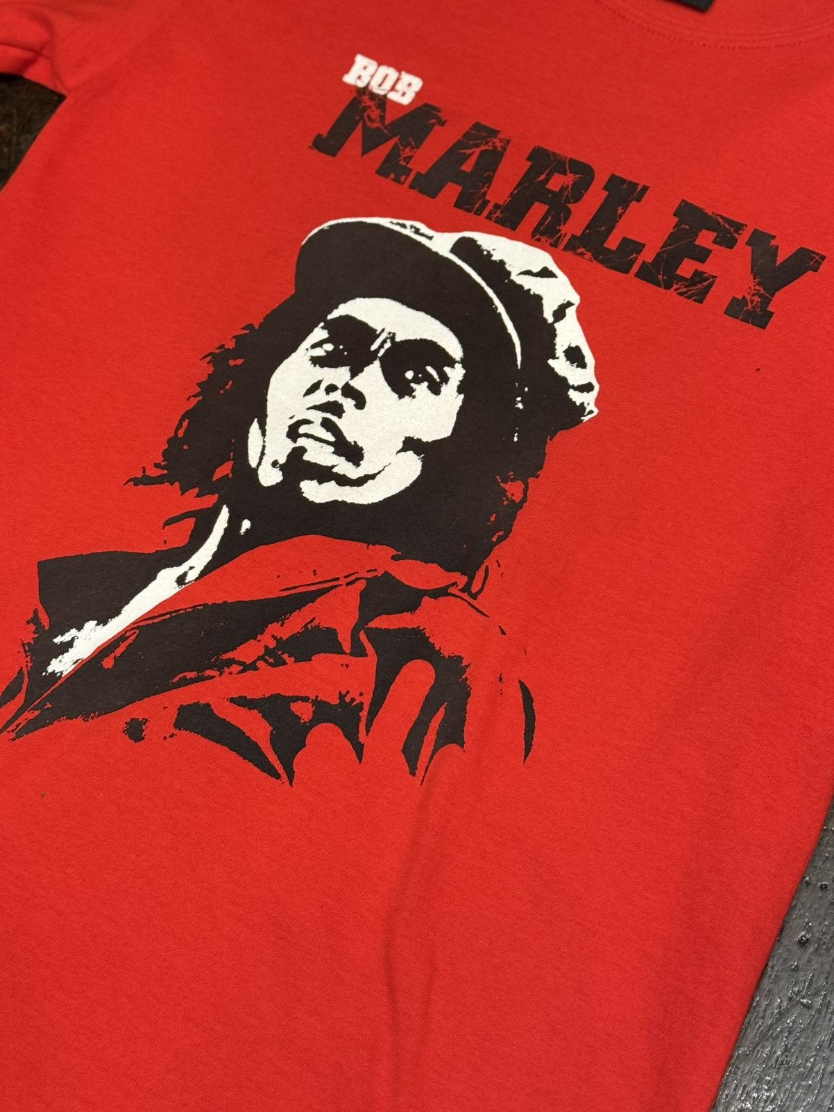 Bob Marley × Vintage Bob Marley Zion Rootswear Vintage Red T-Shirt Size S Size US S / EU 44-46 / 1 - 3 Thumbnail
